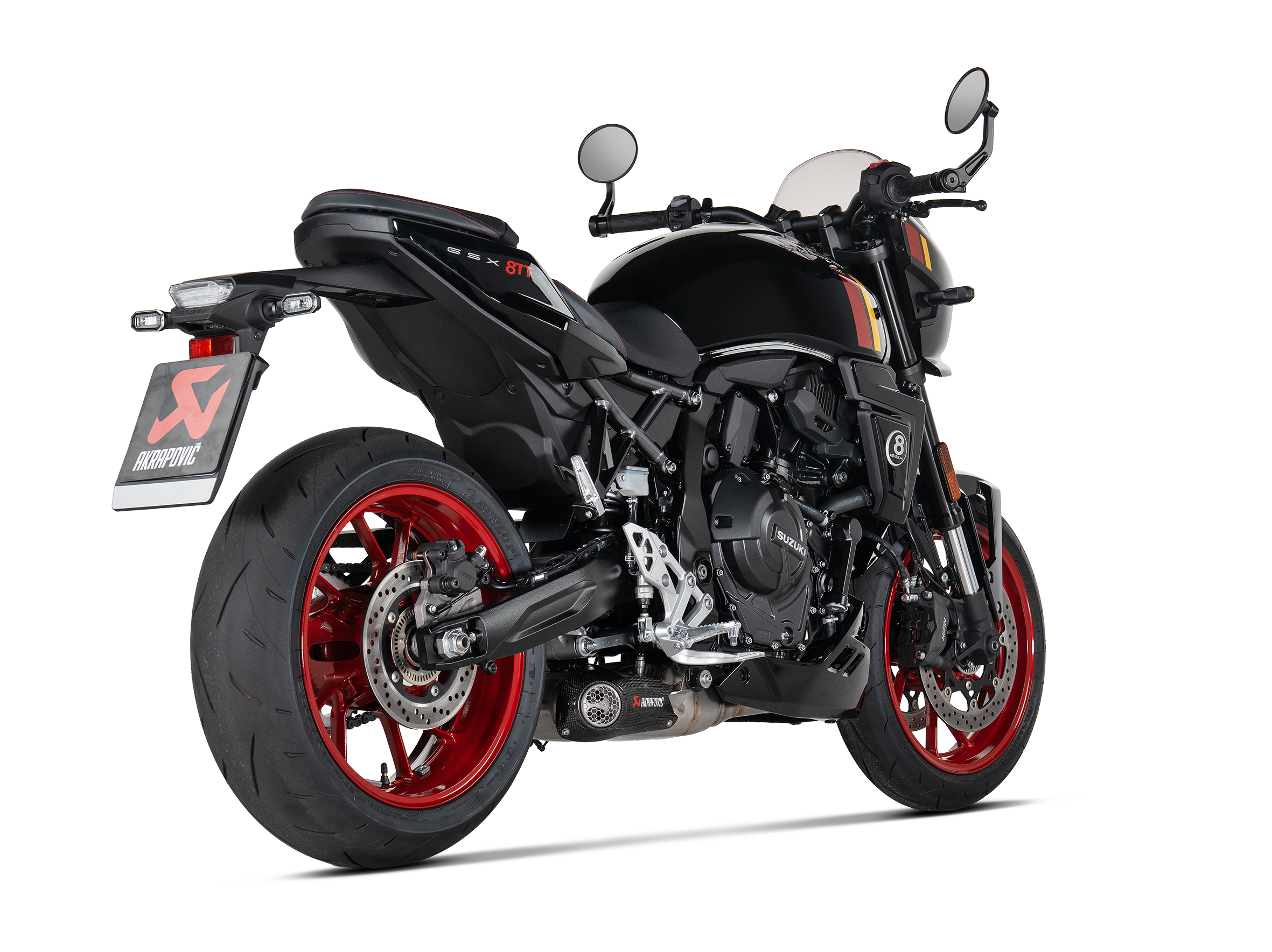 AKRAPOVIC TERMINALE ACCIAIO INOX OMOLOGATO SUZUKI GSX 8S / 8R 2022-26 - AKRAPOVIC immagine 6