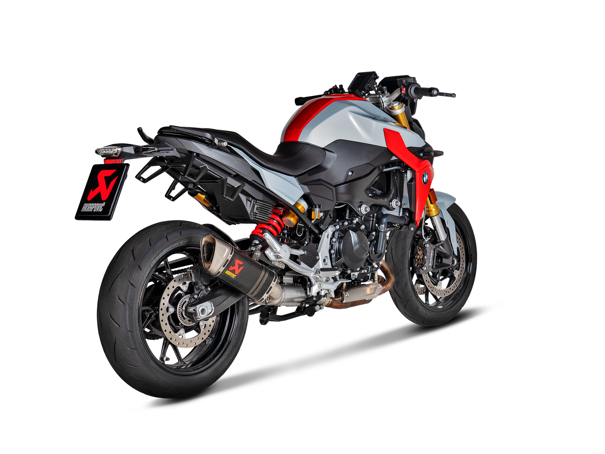 AKRAPOVIC TERMINALE CARBONIO RACING BMW F 900 R 2020-26 - AKRAPOVIC immagine 3