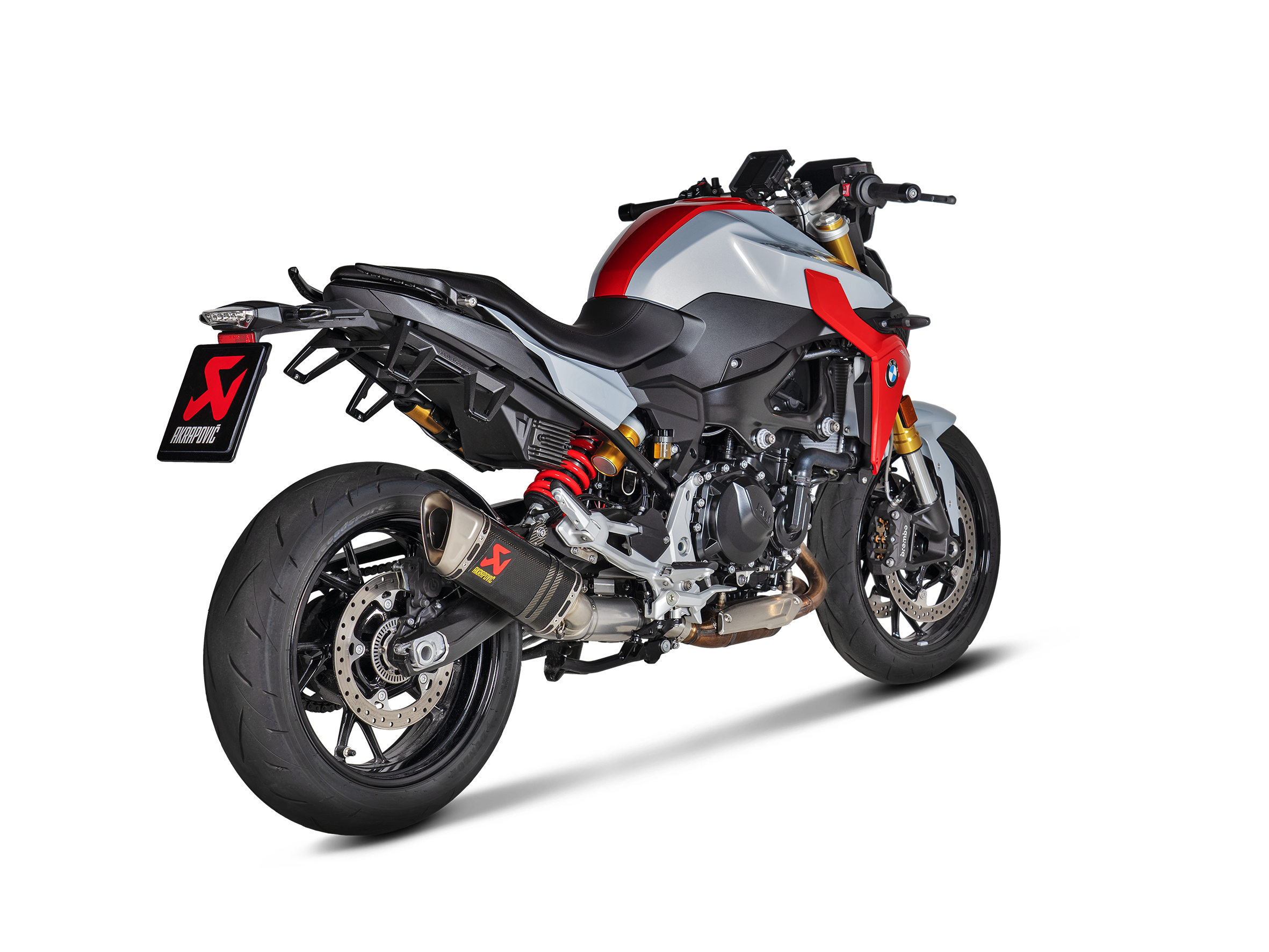 AKRAPOVIC TERMINALE CARBONIO RACING BMW F 900 R 2020-26 - AKRAPOVIC immagine 3