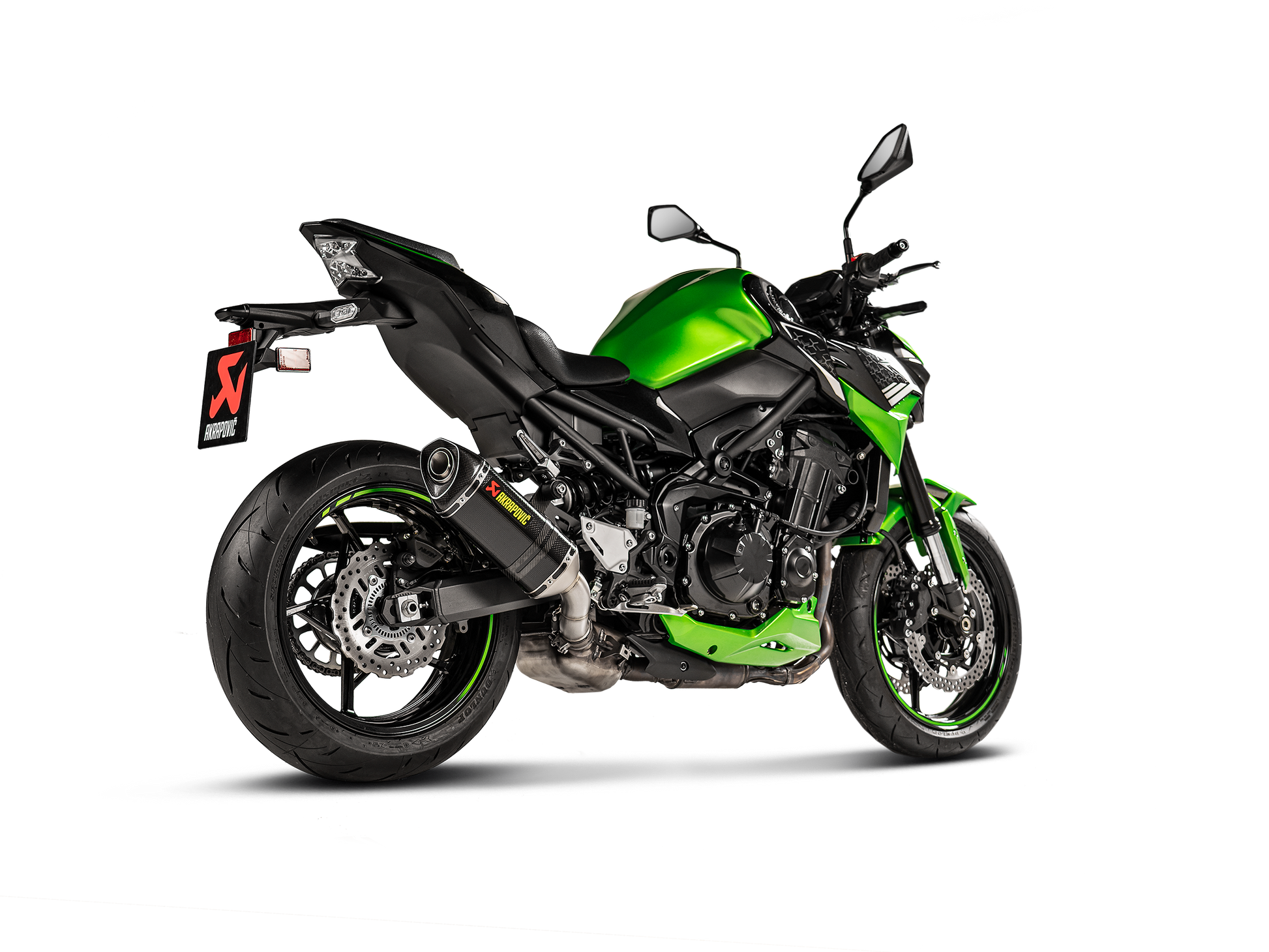 AKRAPOVIC TERMINALE CARBONIO OMOLOGATO KAWASAKI Z900 2020-24 - AKRAPOVIC immagine 3