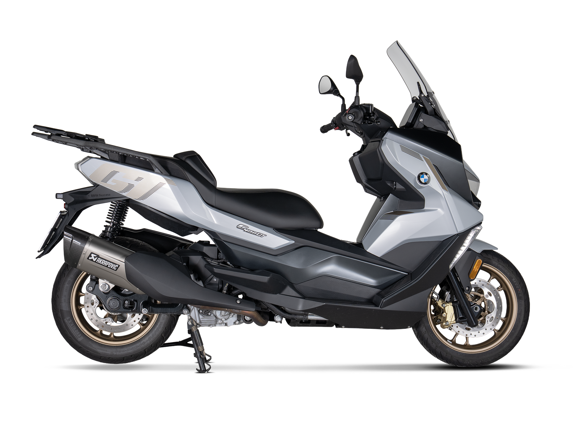 AKRAPOVIC TERMINALE TITANIO OMOLOGATO BMW C 400 X 2026 - AKRAPOVIC immagine 2