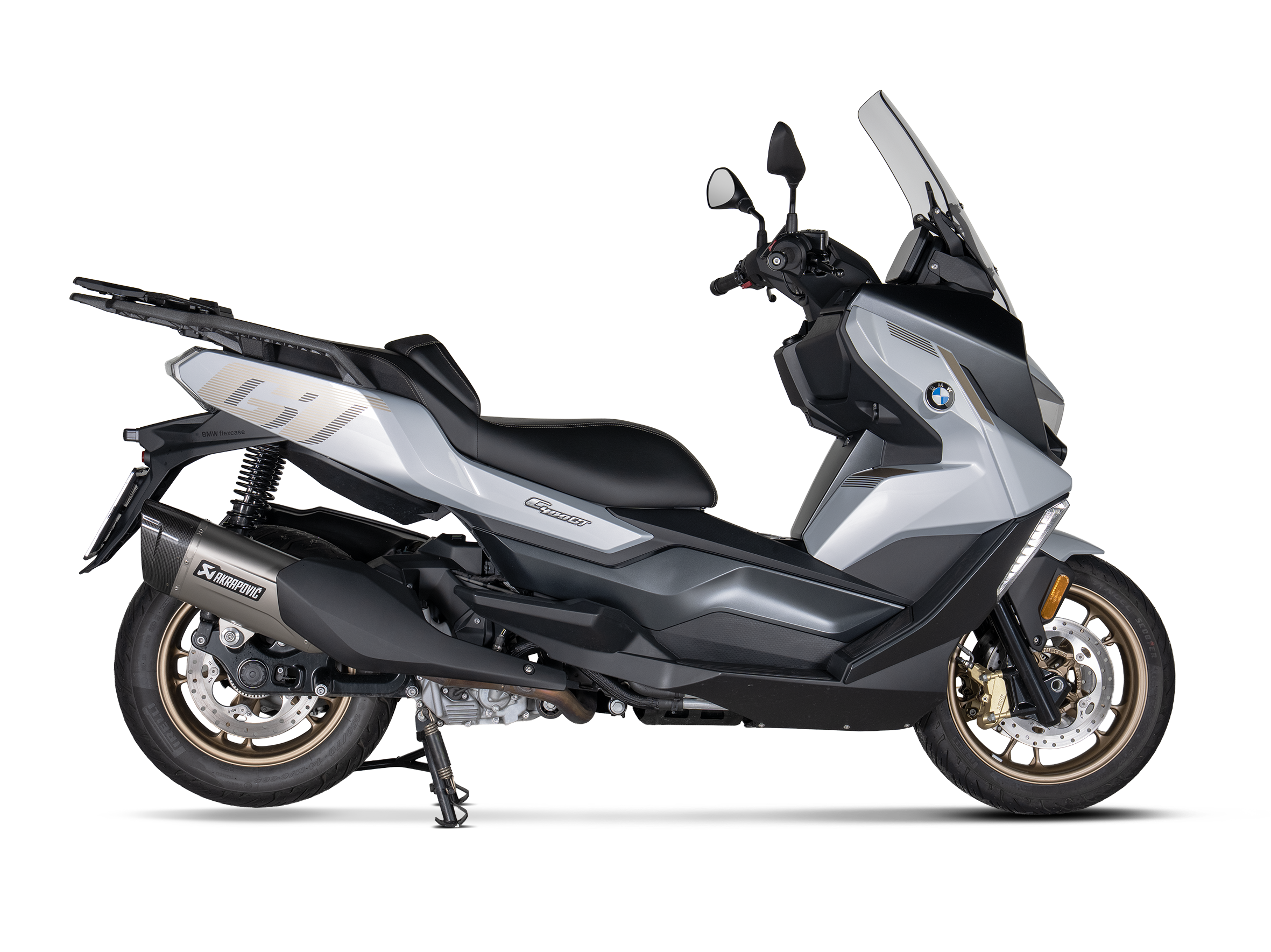 AKRAPOVIC TERMINALE TITANIO OMOLOGATO BMW C 400 X 2026 - AKRAPOVIC immagine 2