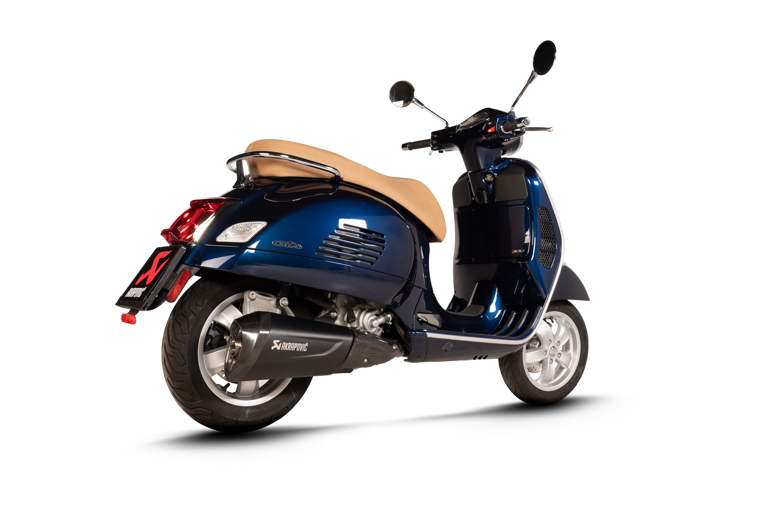 AKRAPOVIC TERMINALE ACCIAIO INOX VESPA GTS SUPER 300 / SEI GIORNI / TECH 2021-24 - AKRAPOVIC immagine 3