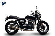 COMPLETE EXHAUST TERMIGNONI RACING CONICAL STEEL TRIUMPH STREET TWIN 2016 - 20