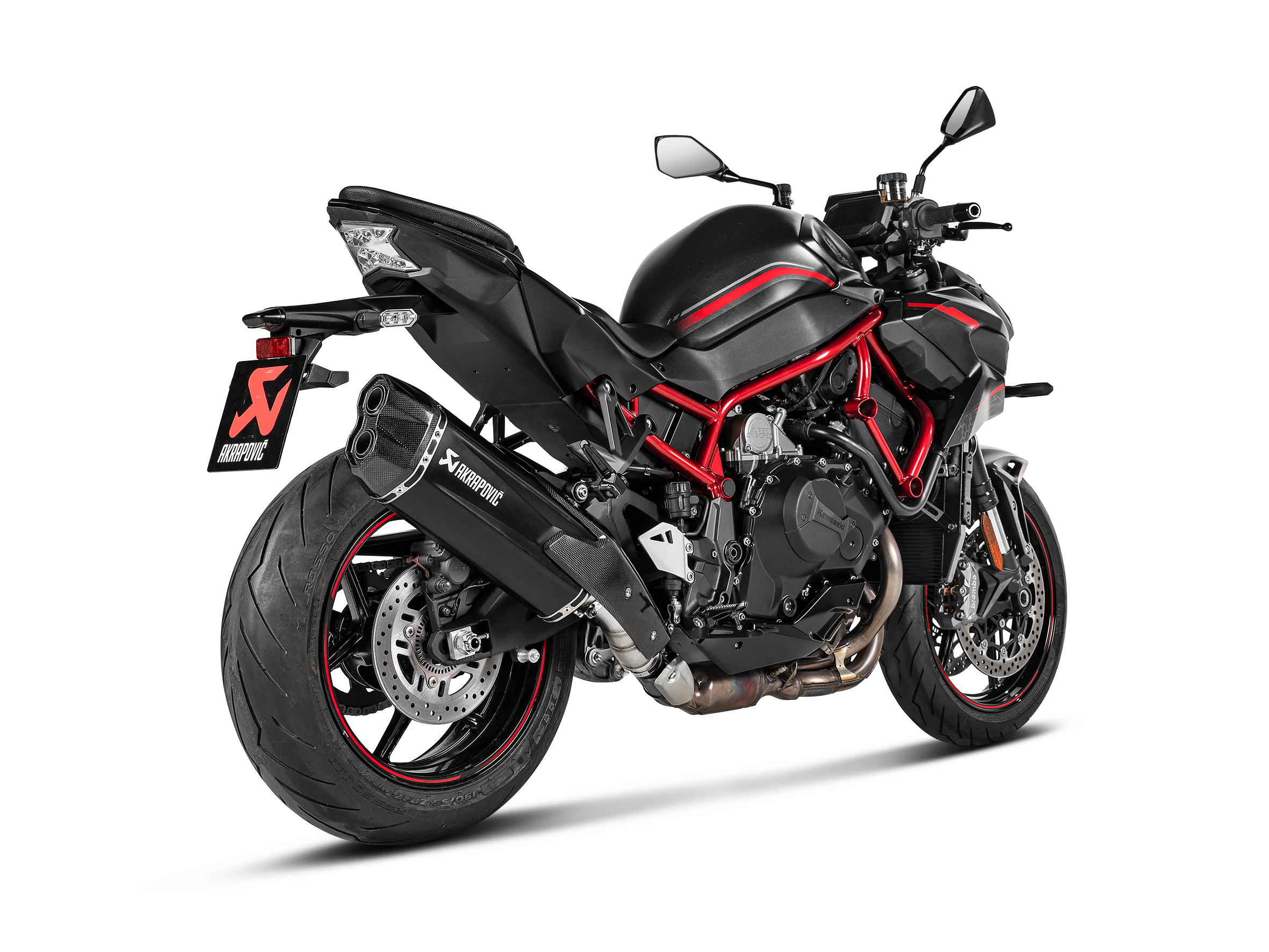 AKRAPOVIC TERMINALE TITANIO OMOLOGATO KAWASAKI Z H2 2020-23 - AKRAPOVIC immagine 5