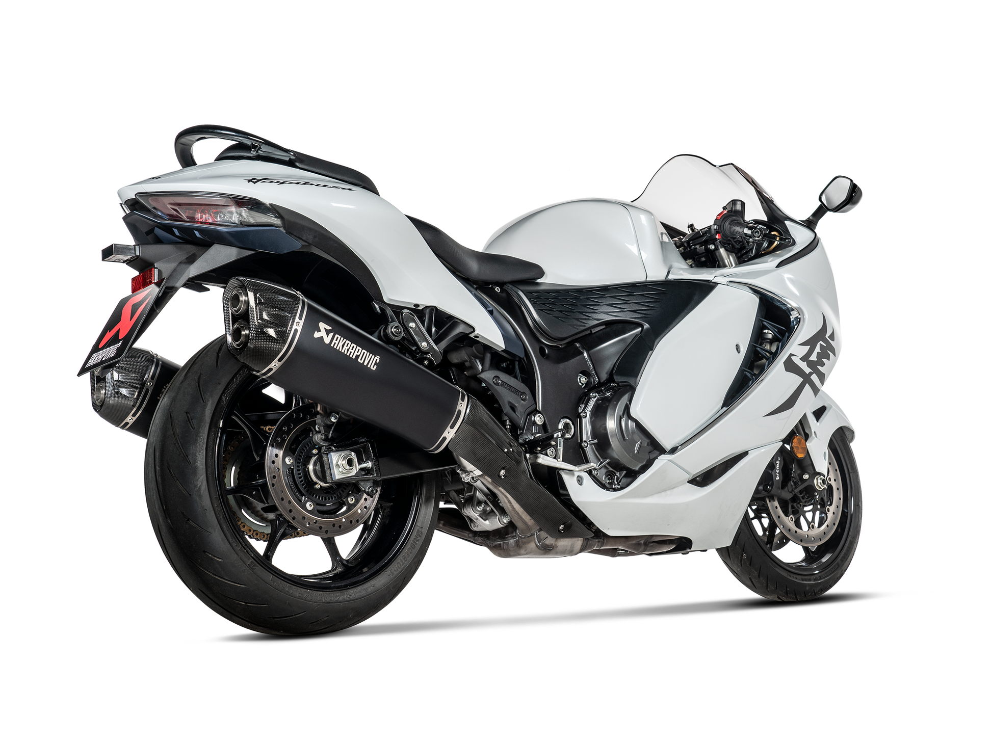 AKRAPOVIC TERMINALE TITANIO SUZUKI GSX 1300R HAYABUSA 2021-26 - AKRAPOVIC immagine 3