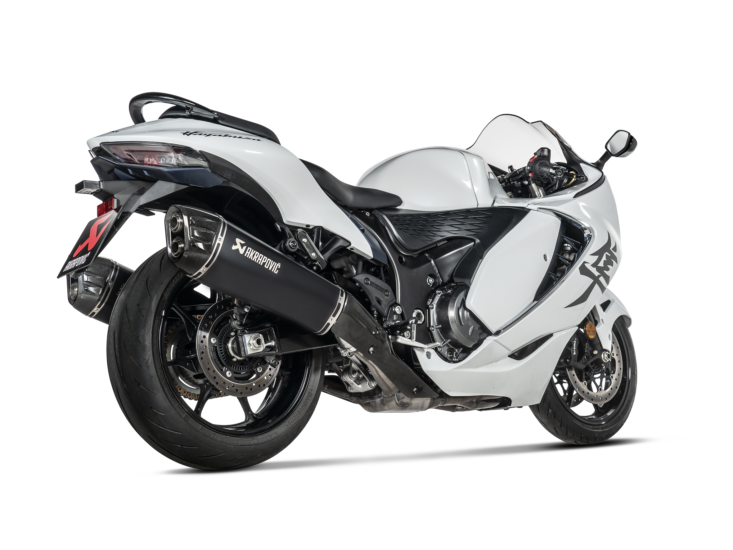 AKRAPOVIC TERMINALE TITANIO SUZUKI GSX R 1300 HAYABUSA 2025 - AKRAPOVIC immagine 3