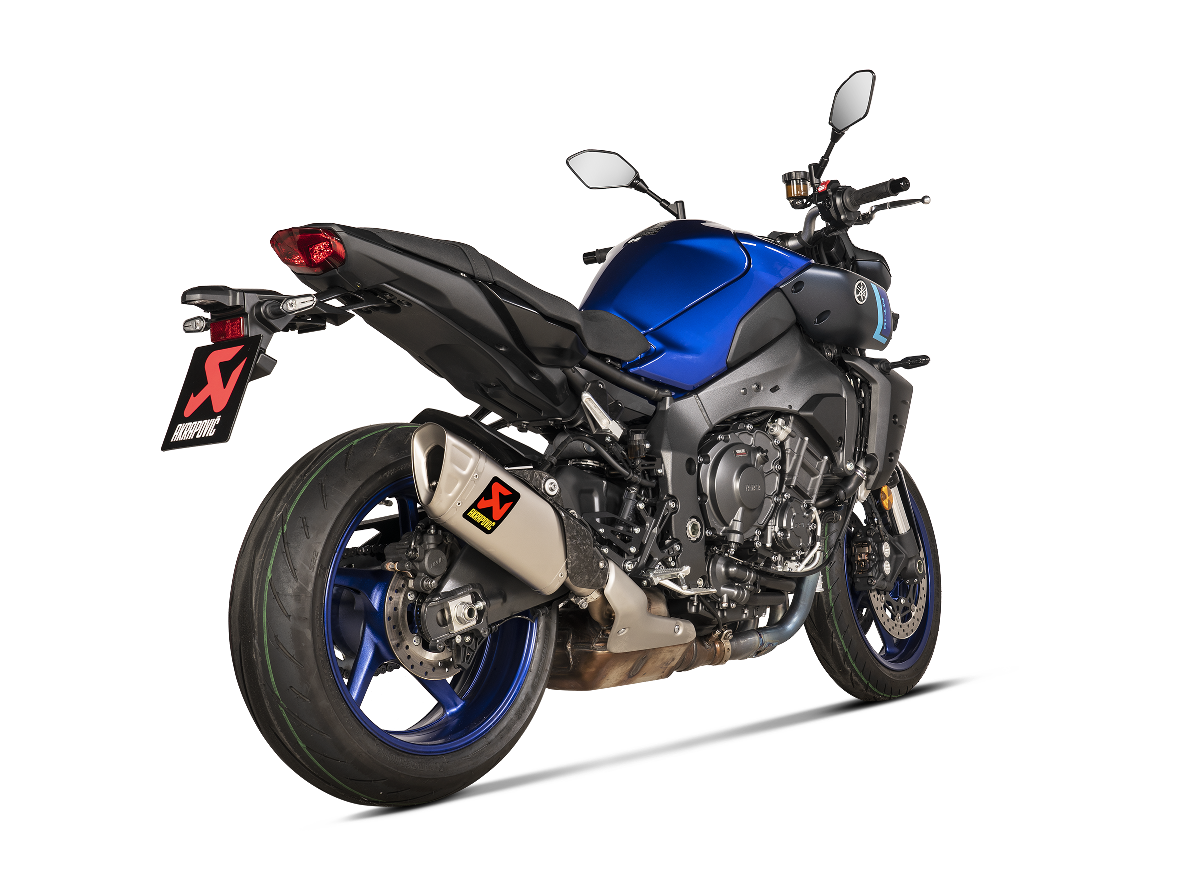 AKRAPOVIC TERMINALE TITANIO OMOLOGATO YAMAHA MT 10 / FZ 10 2022-24 - AKRAPOVIC immagine 3