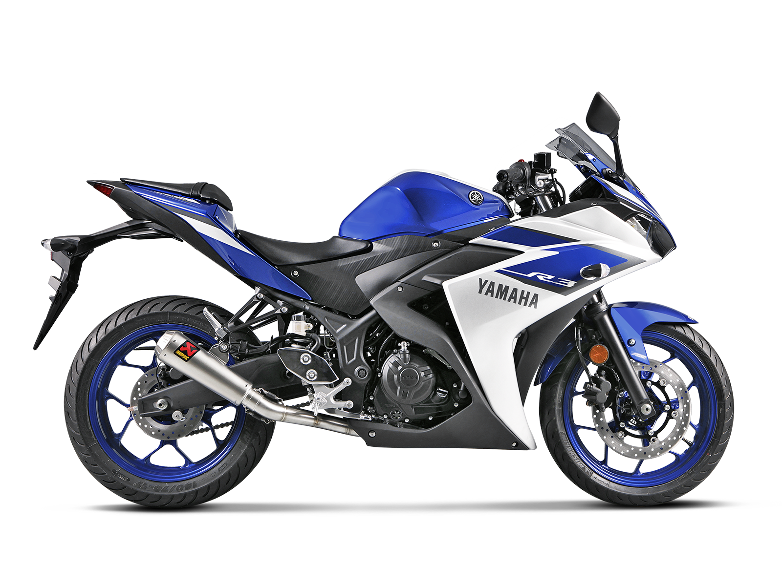AKRAPOVIC TERMINALE ACCIAIO INOX RACING YAMAHA R25 2014-21 - AKRAPOVIC immagine 2