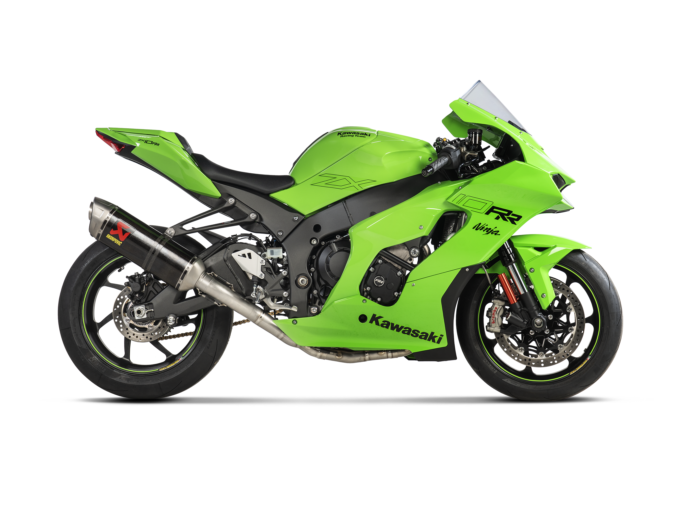 AKRAPOVIC TERMINALE CARBONIO RACING KAWASAKI NINJA ZX 10R / 10RR 2021-24 - AKRAPOVIC immagine 2