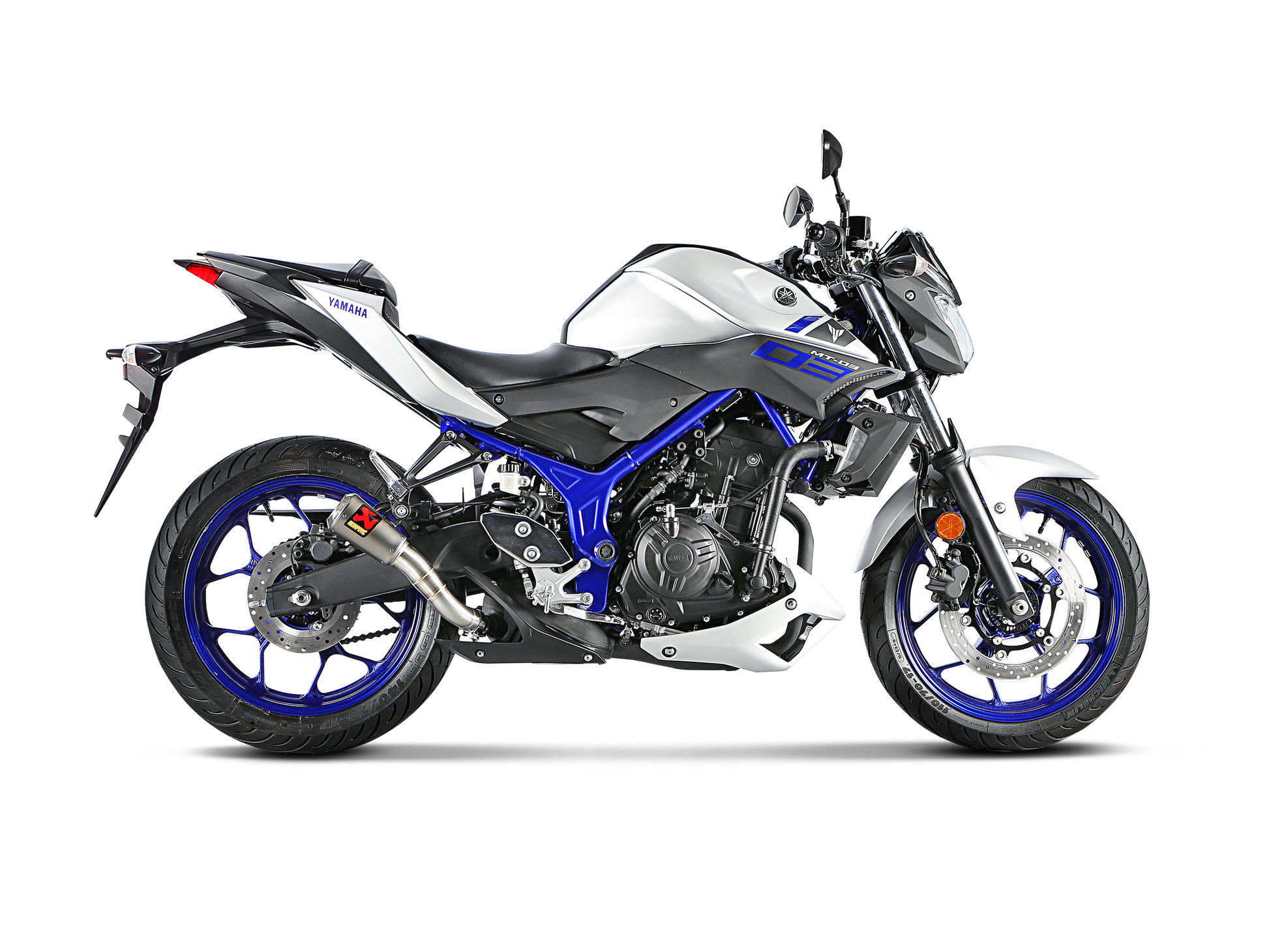AKRAPOVIC TERMINALE ACCIAIO INOX RACING YAMAHA MT-03 2014-21 - AKRAPOVIC immagine 2