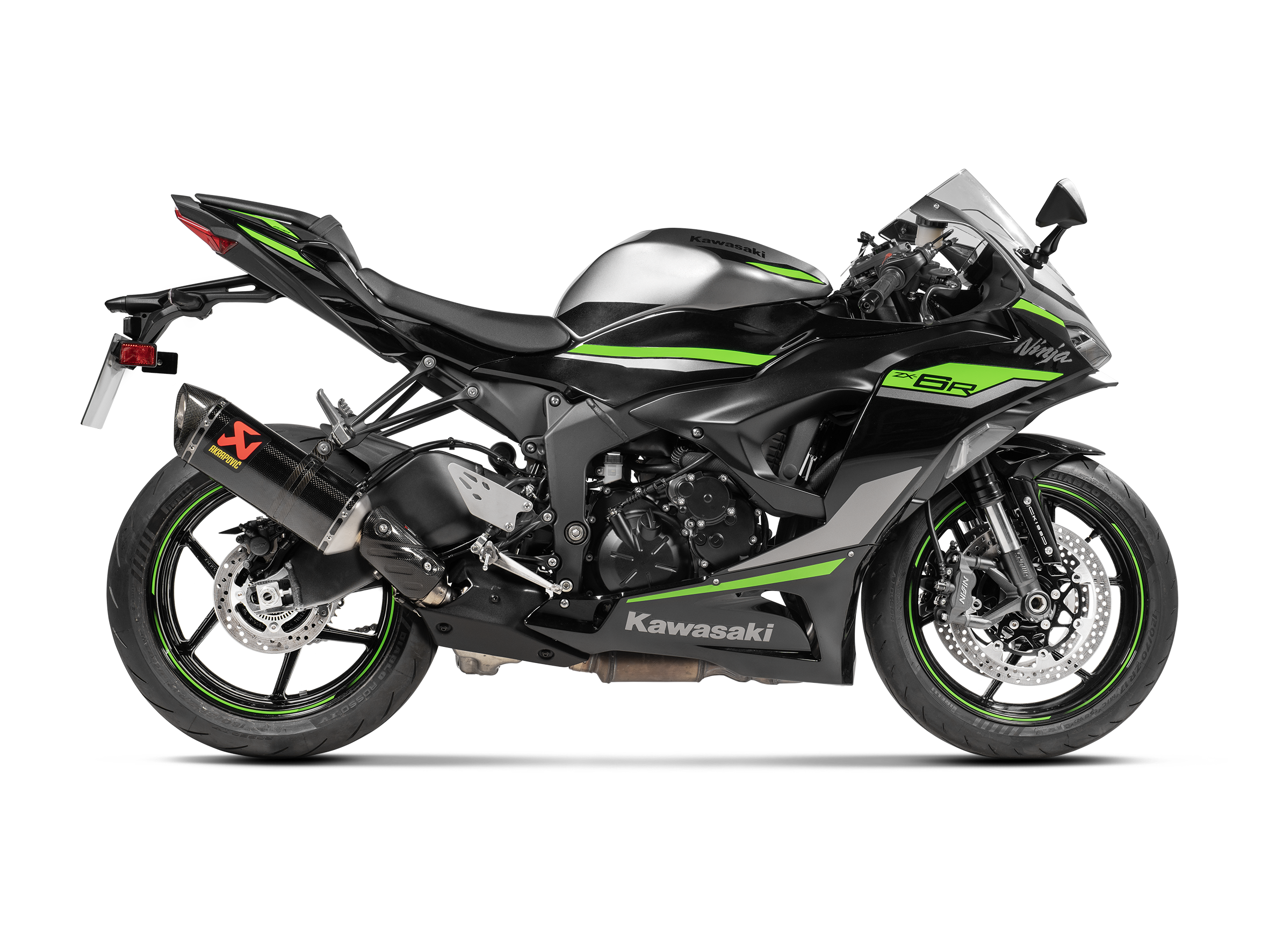 AKRAPOVIC TERMINALE CARBONIO KAWASAKI ZX 6R 2024-26 - AKRAPOVIC immagine 3