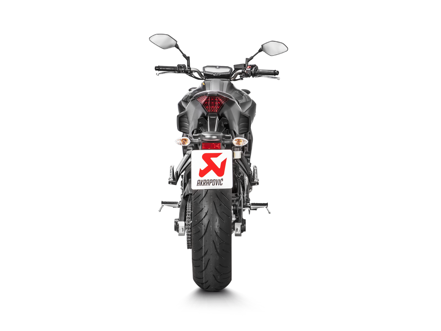 TERMINALE TITANIO OMOLOGATO YAMAHA MT 07 / FZ 07 TRACER 700 / GT XSR 700 / XTRIB - AKRAPOVIC immagine 4