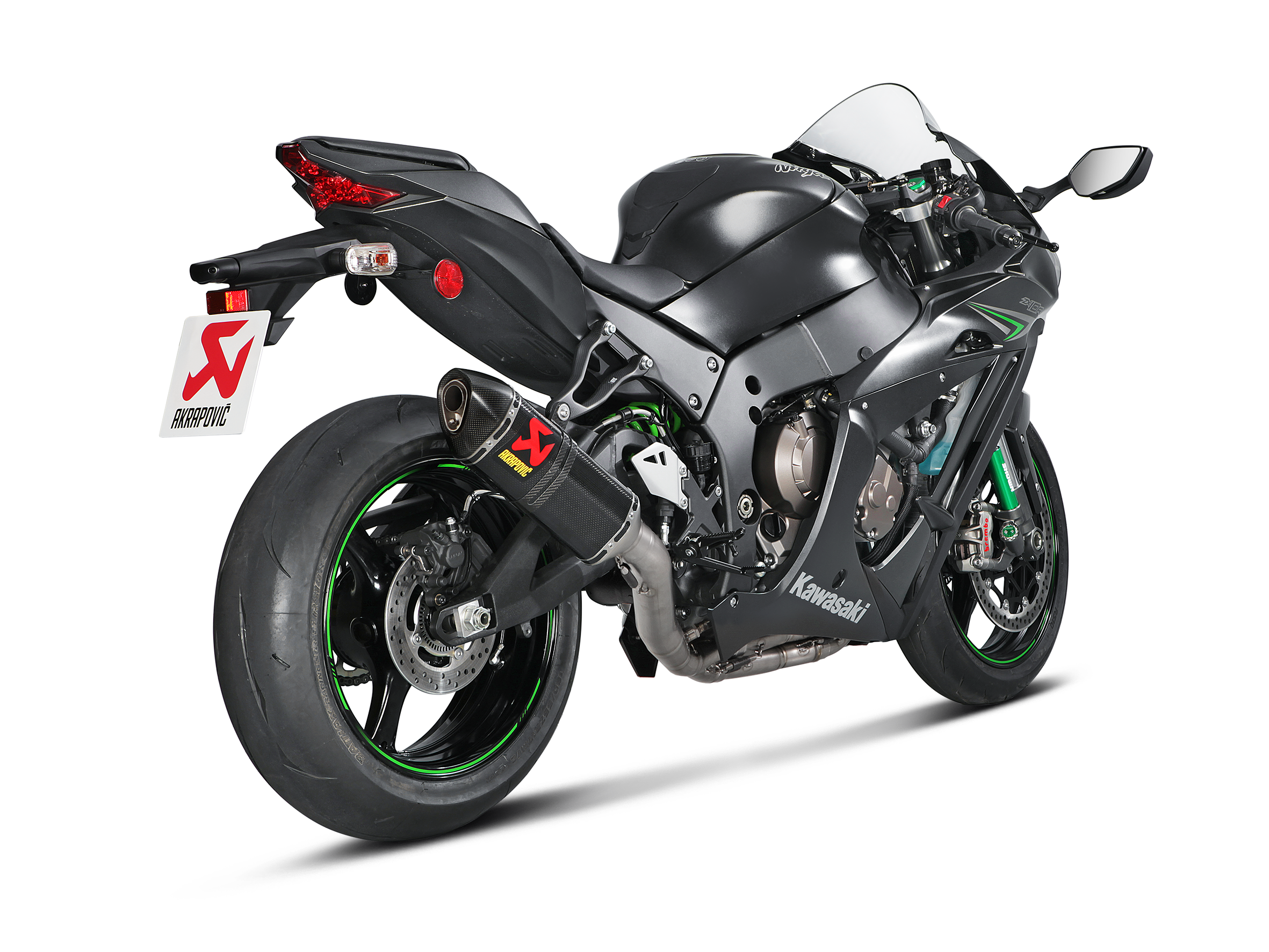 AKRAPOVIC TERMINALE CARBONIO RACING KAWASAKI NINJA ZX 10R / 10RR / SE 2016-20 - AKRAPOVIC immagine 6