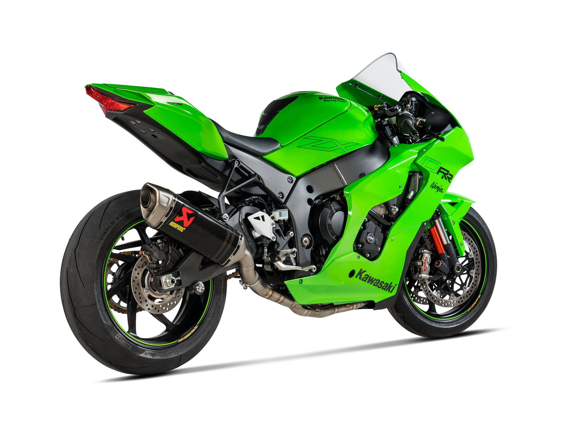 AKRAPOVIC COLLETTORI ACCIAIO INOX RACING KAWASAKI NINJA ZX 10R / 10RR 2021-24 - AKRAPOVIC immagine 2