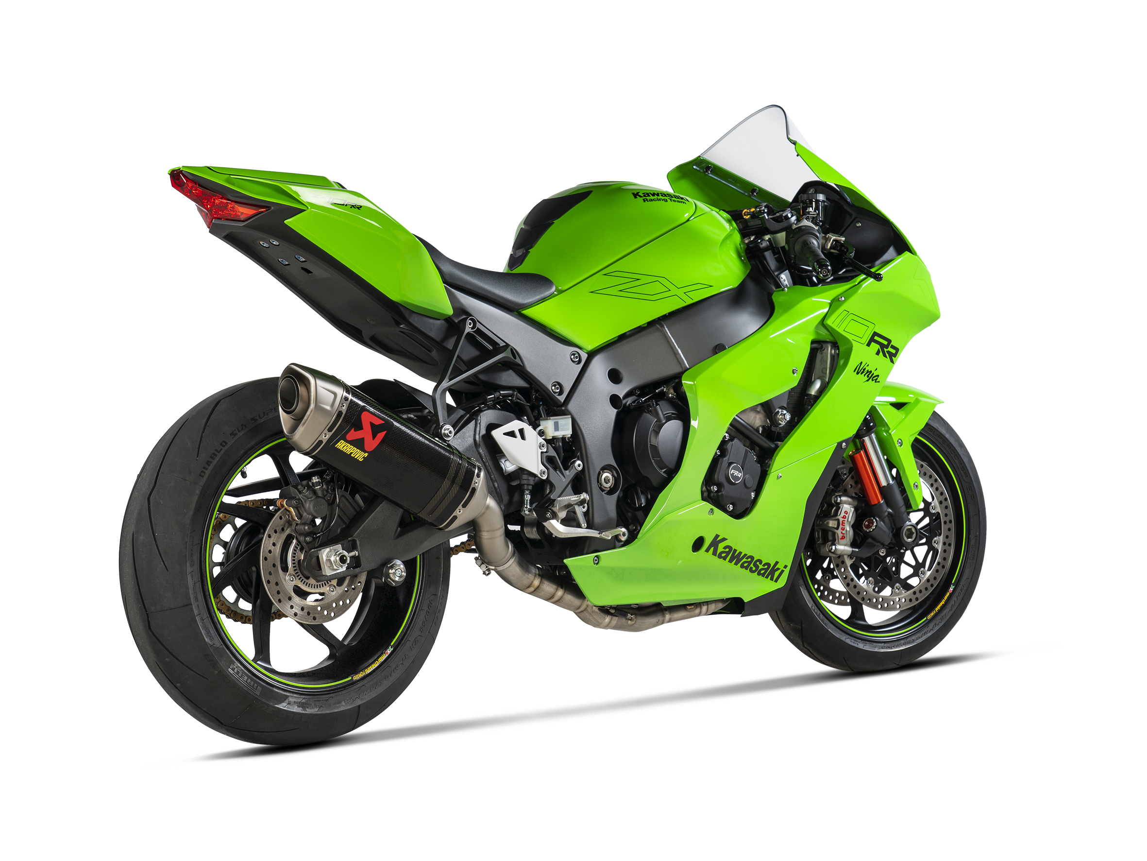 AKRAPOVIC COLLETTORI ACCIAIO INOX RACING KAWASAKI NINJA ZX 10R / 10RR 2021-24 - AKRAPOVIC immagine 2