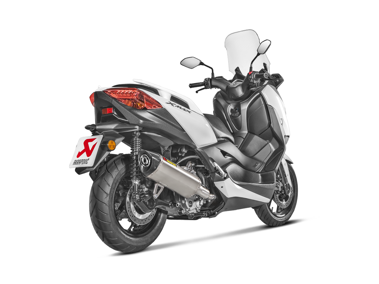 AKRAPOVIC TERMINALE ACCIAIO INOX YAMAHA X MAX 250 / 300 2017-20 - AKRAPOVIC immagine 3