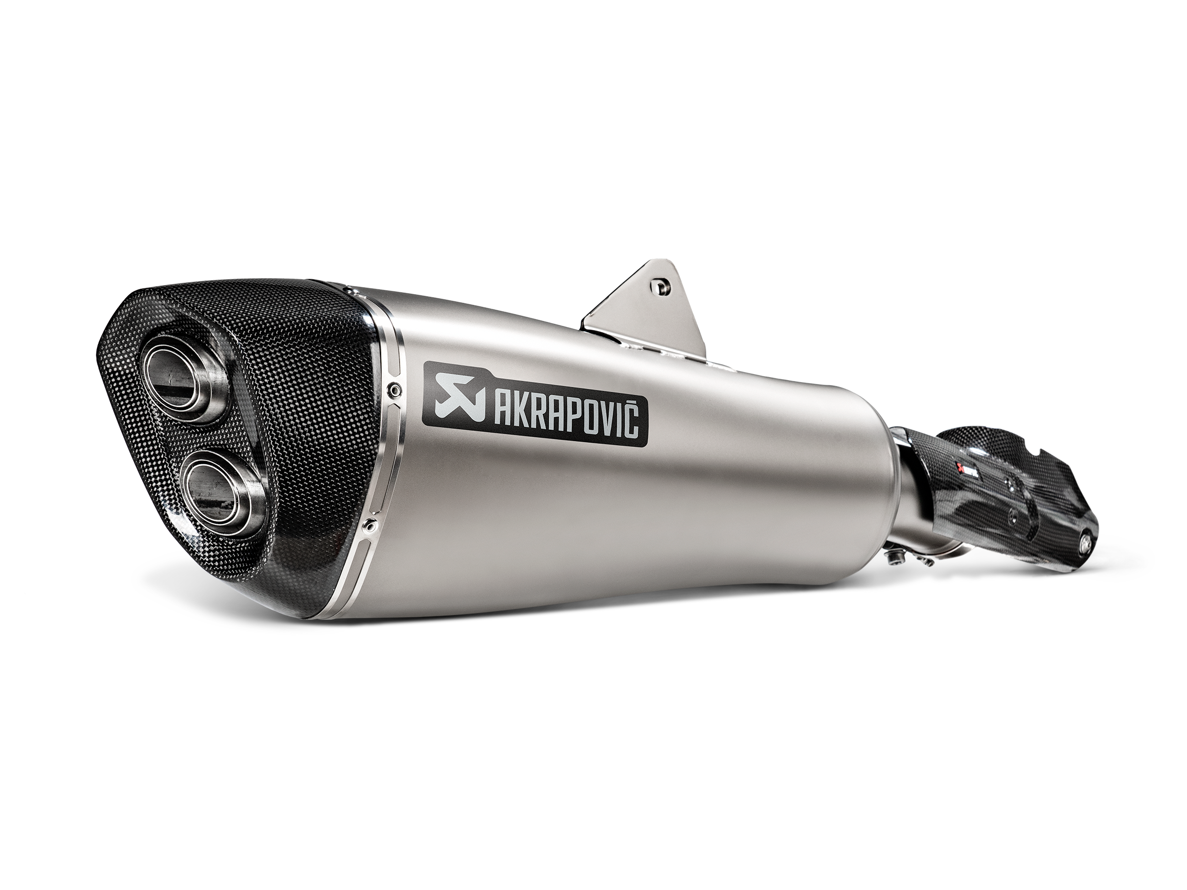 AKRAPOVIC TERMINALE TITANIO BMW R 1250 RT 2019-24 - AKRAPOVIC