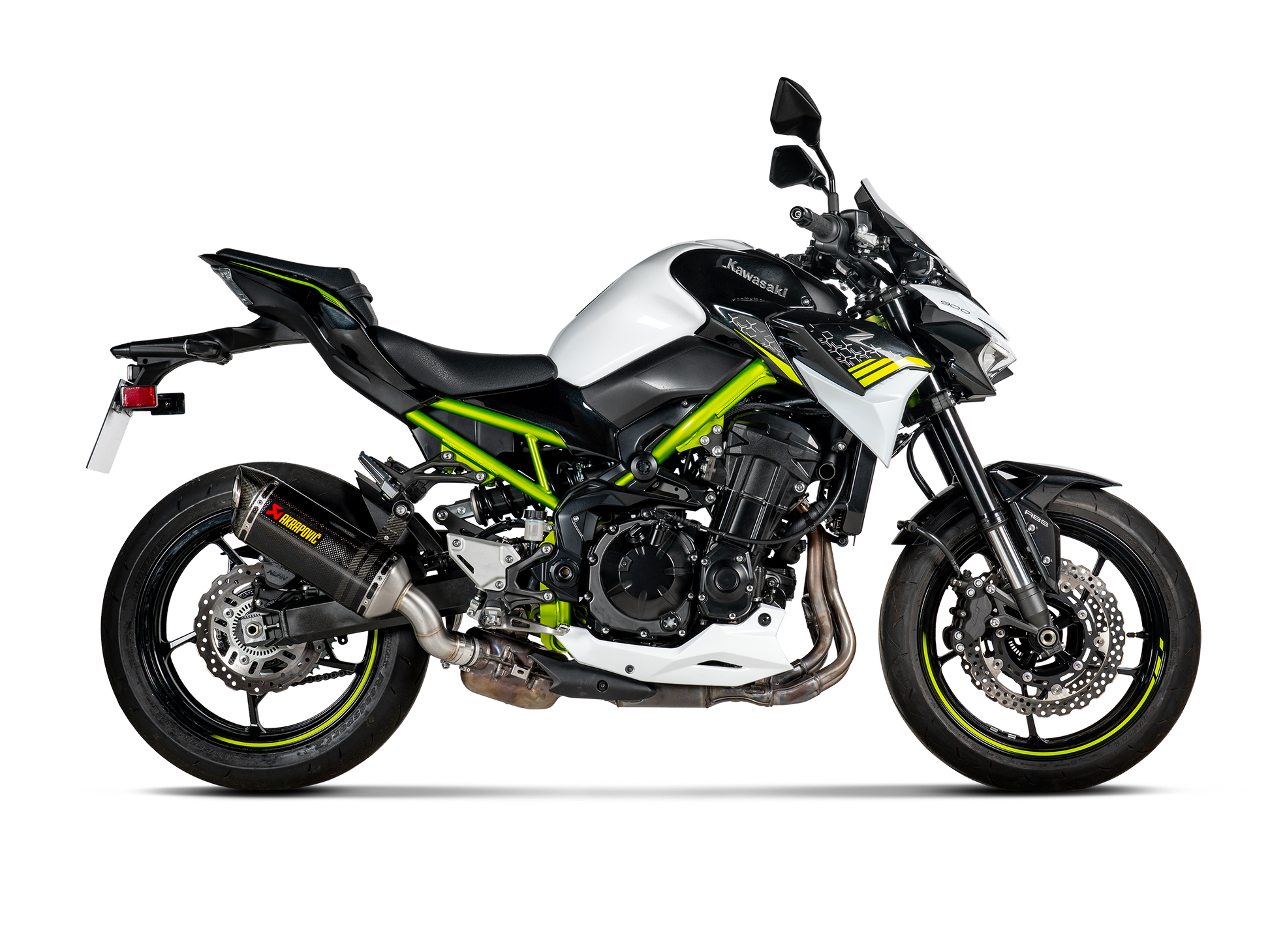 AKRAPOVIC TERMINALE CARBONIO OMOLOGATO KAWASAKI Z900 A2 2017-19 - AKRAPOVIC immagine 2
