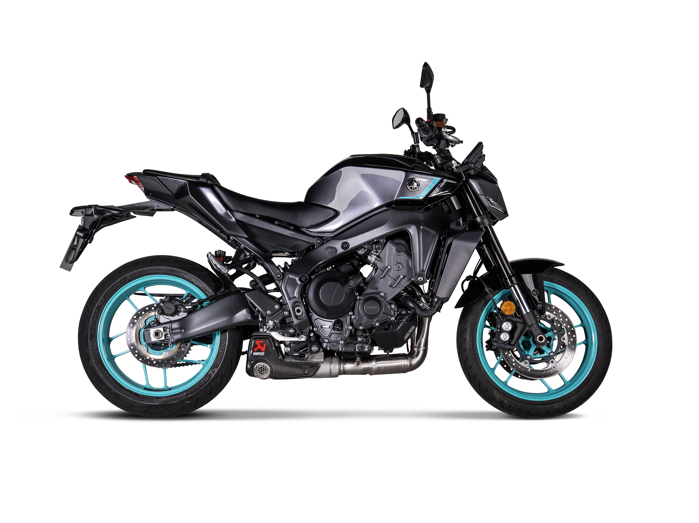 AKRAPOVIC TERMINALE INOX OMOLOGATO YAMAHA MT 09 / FZ 09 TRACER 9 / GT 2024-26 - AKRAPOVIC immagine 2