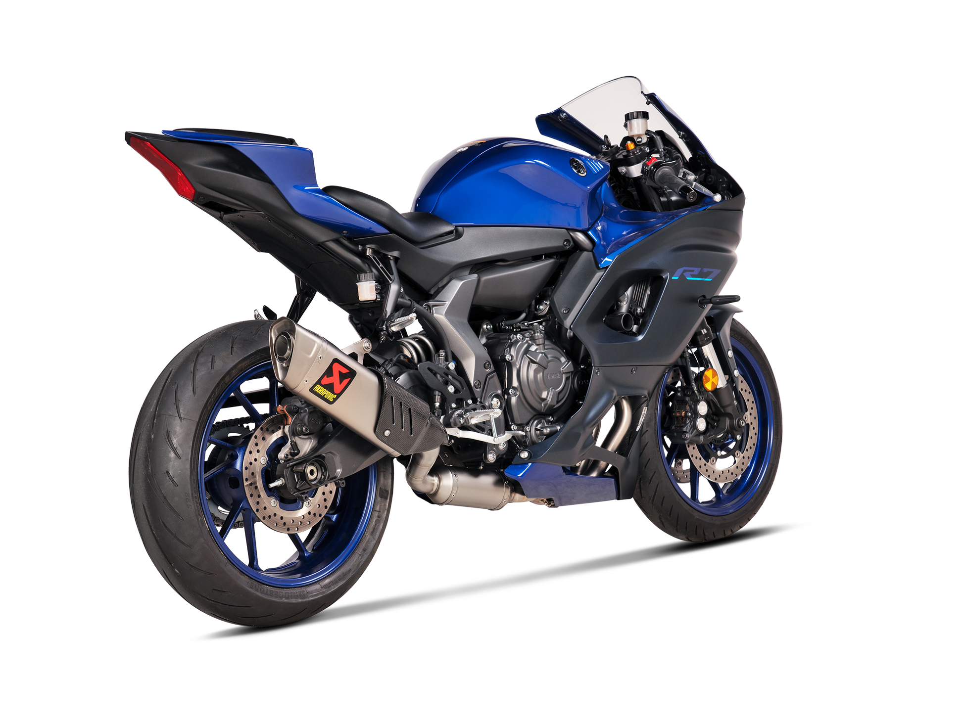 AKRAPOVIC TERMINALE TITANIO RACING YAMAHA R7 2021-24 - AKRAPOVIC immagine 3