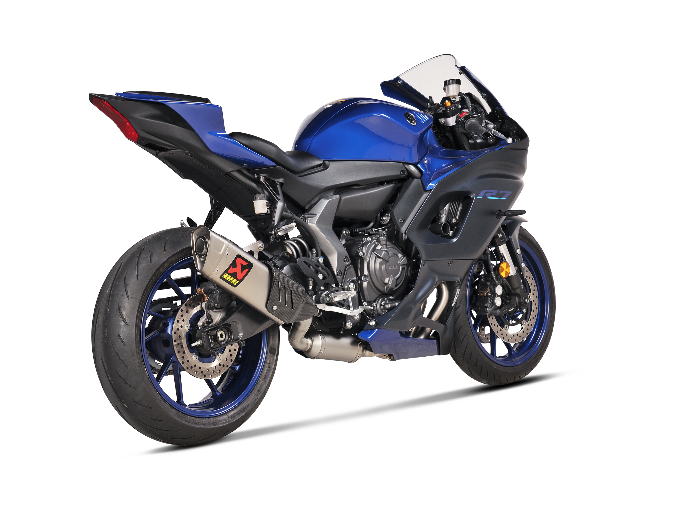 AKRAPOVIC TERMINALE TITANIO RACING YAMAHA R7 2021-24 - AKRAPOVIC immagine 3