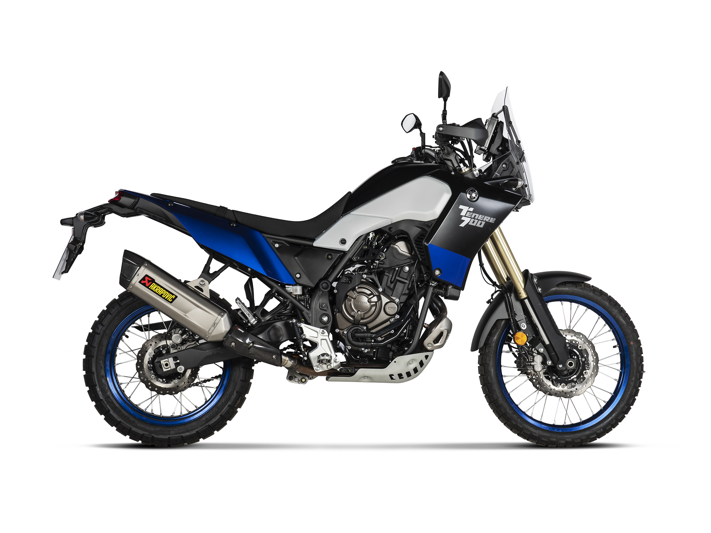 AKRAPOVIC TERMINALE CARBONIO OMOLOGATO YAMAHA TÉNÉRÉ 700 2019-26 - AKRAPOVIC immagine 2