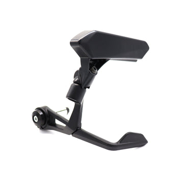 FAR RIGHT BAR END WITH F1 AEROSHIELD REAR VIEW MIRROR MOTORCYCLE SIDE MIRROR
