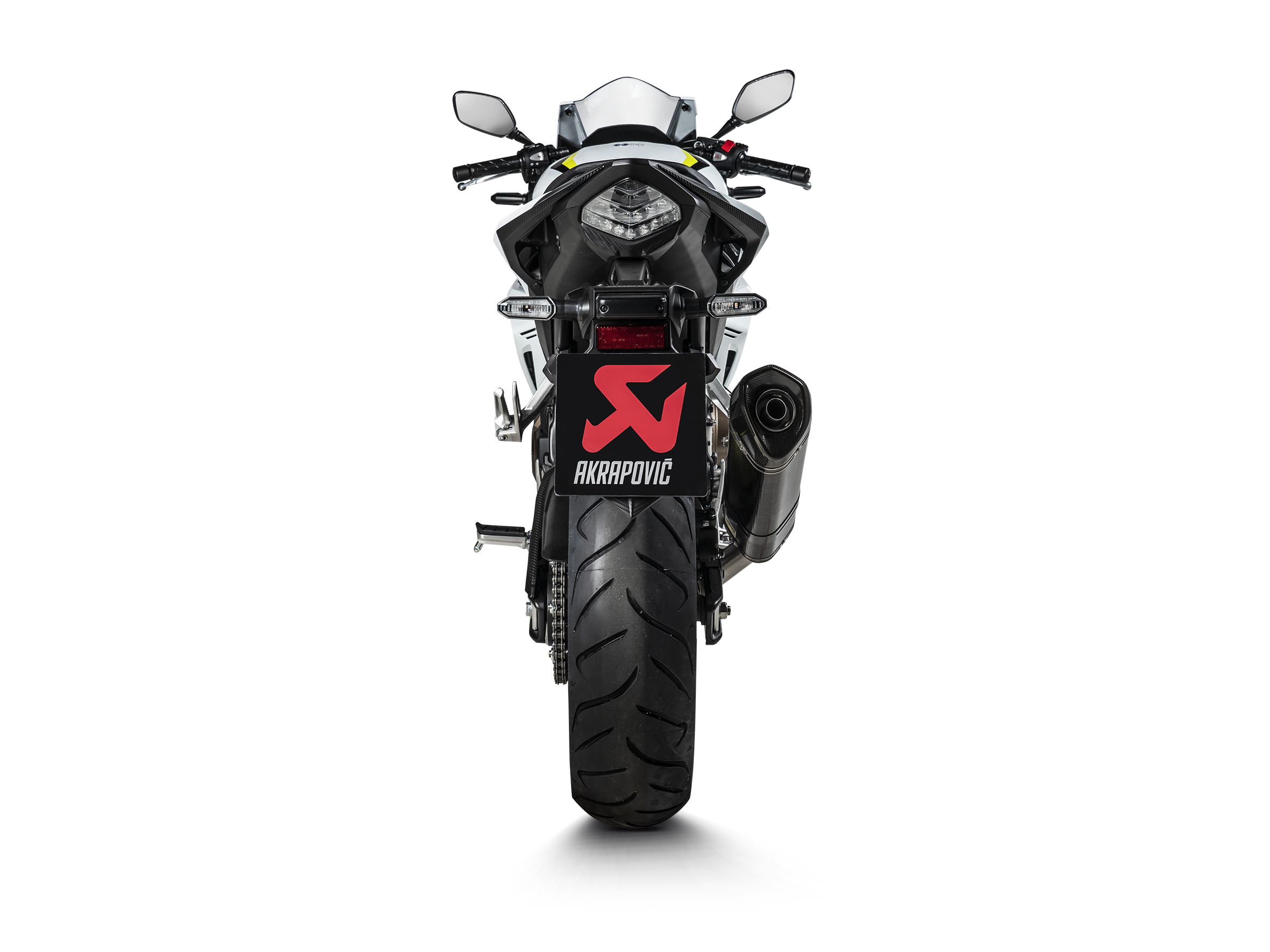 AKRAPOVIC TERMINALE CARB.IO HONDA CBR 400 / 500 R CB 400 / 500X CB 500 F 2016-24 - AKRAPOVIC immagine 3