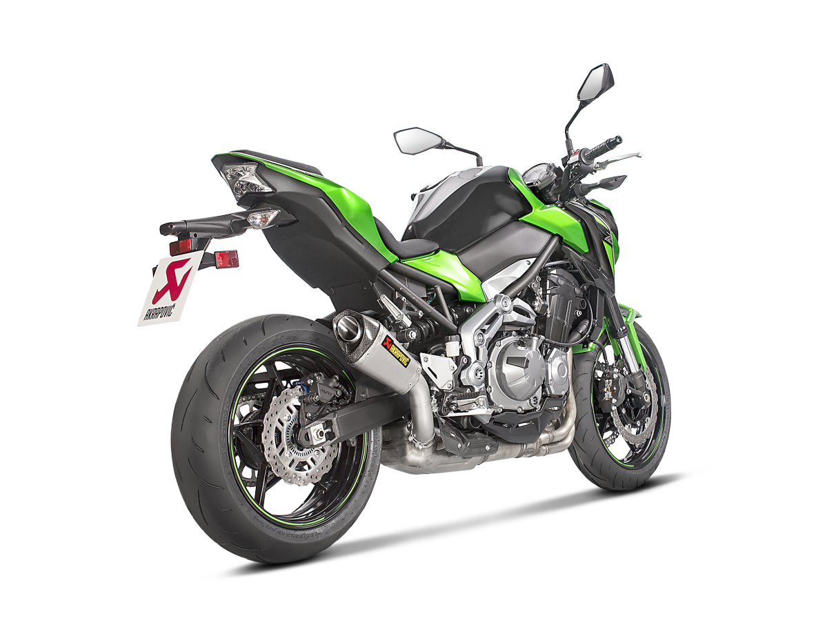 AKRAPOVIC TERMINALE TITANIO RACING KAWASAKI Z900 2017-24 - AKRAPOVIC immagine 3