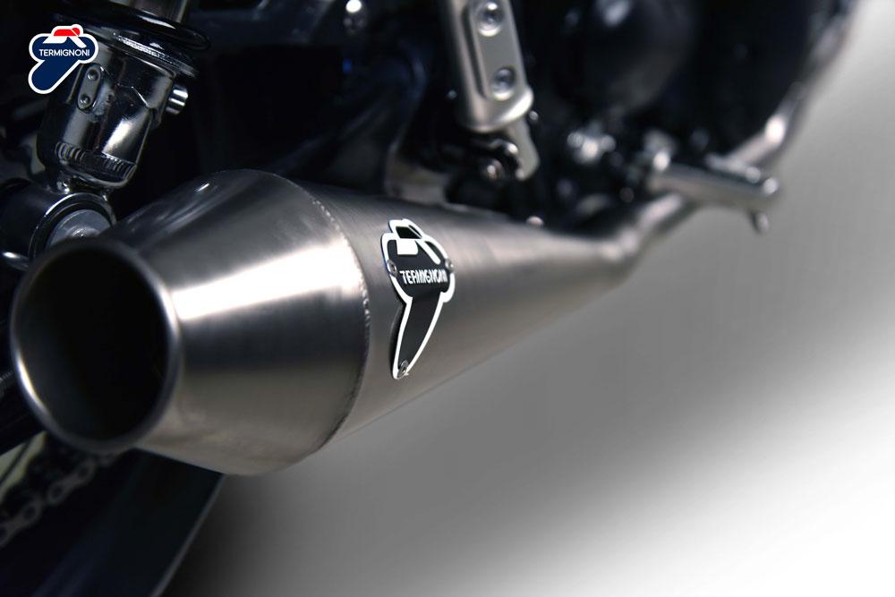 COMPLETE EXHAUST TERMIGNONI RACING CONICAL STEEL TRIUMPH STREET TWIN 2016 - 20