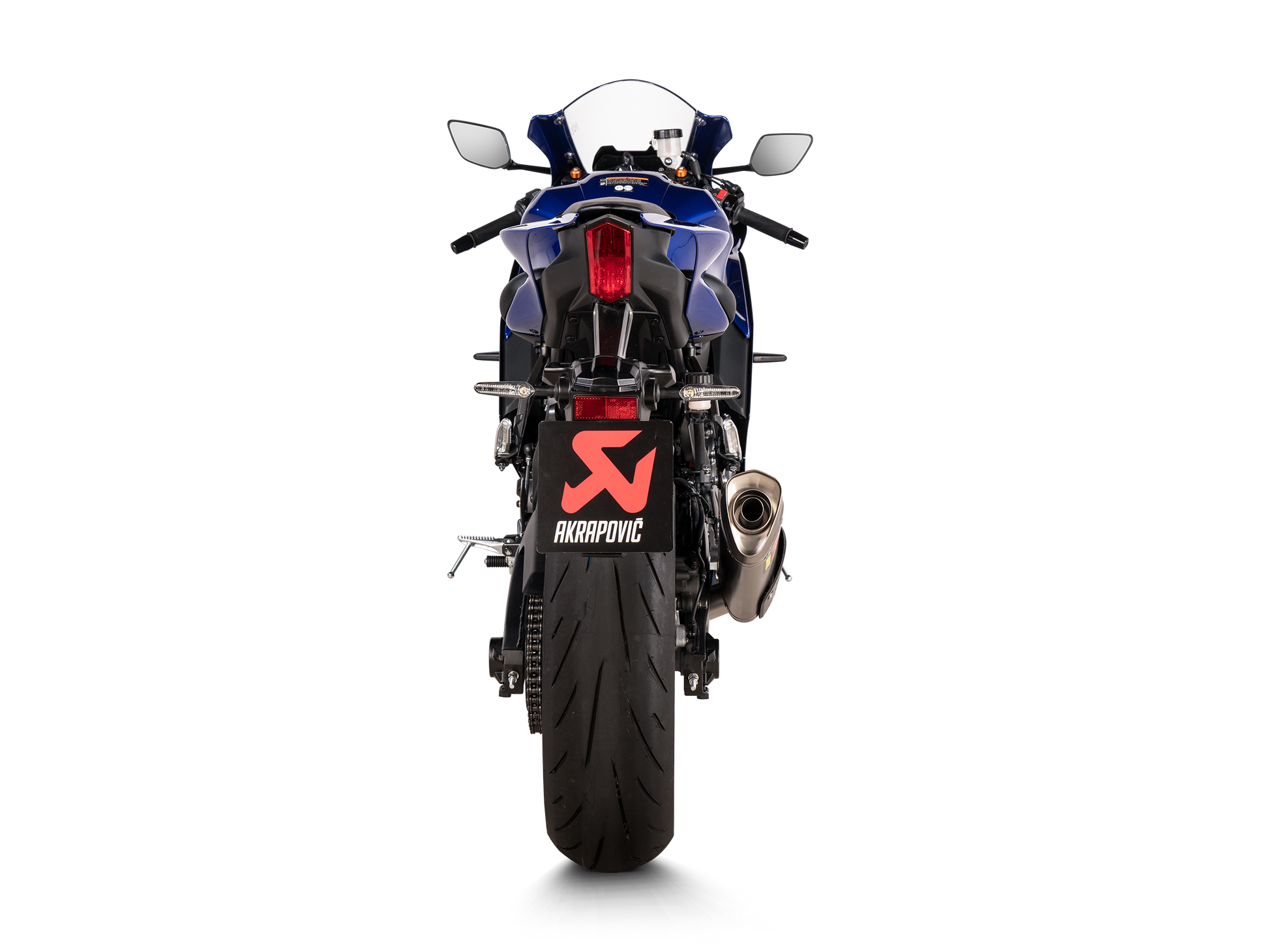 AKRAPOVIC TERMINALE TITANIO OMOLOGATO YAMAHA R7 2021-24 - AKRAPOVIC immagine 4