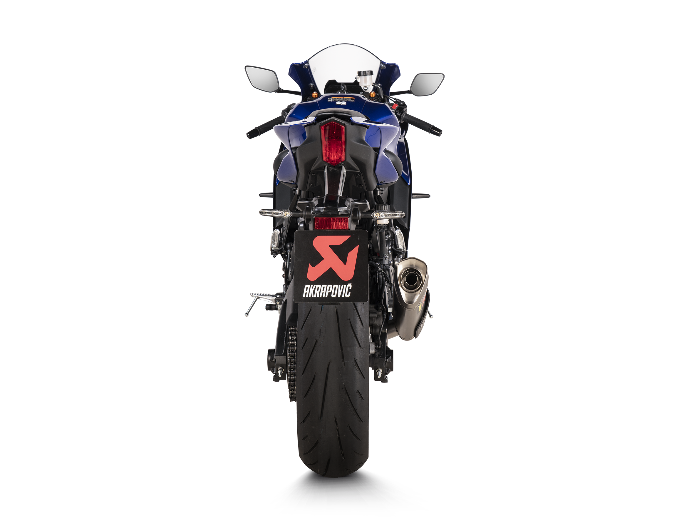 AKRAPOVIC TERMINALE TITANIO OMOLOGATO YAMAHA R7 2021-24 - AKRAPOVIC immagine 4