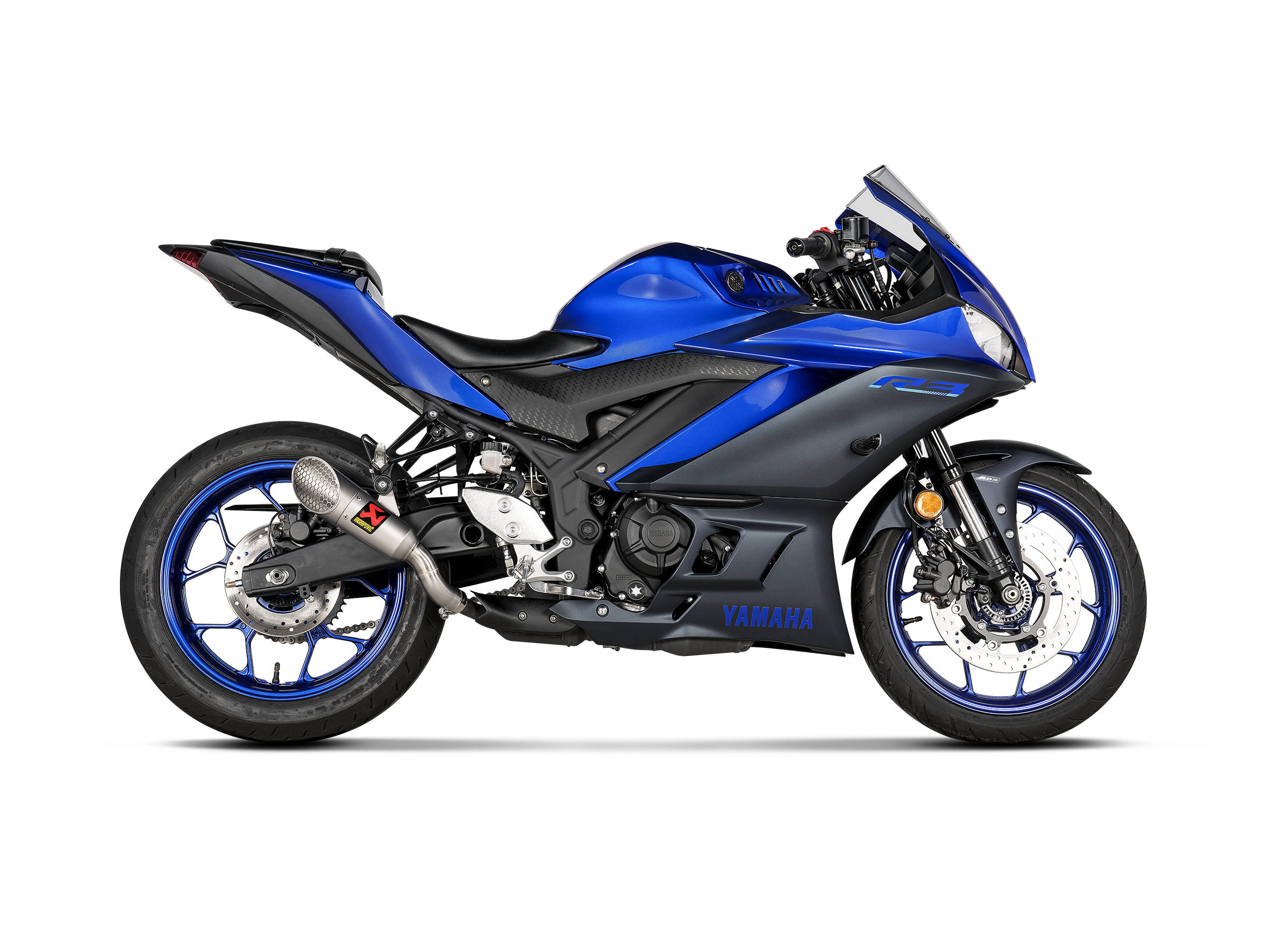 AKRAPOVIC TERMINALE TITANIO RACING YAMAHA MT 03 R3 2022-26 - AKRAPOVIC immagine 2