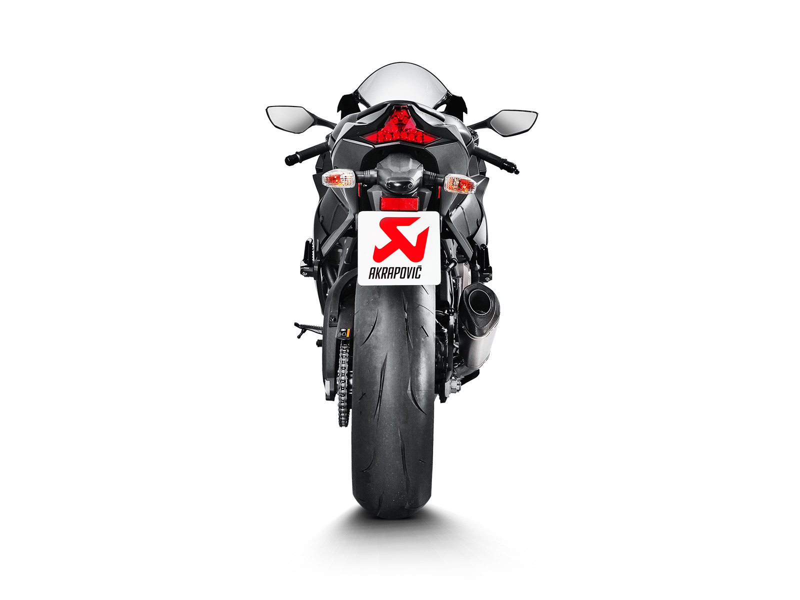 AKRAPOVIC TERMINALE TITANIO RACING KAWASAKI NINJA ZX 10R / 10RR / SE 2016-20 - AKRAPOVIC immagine 4