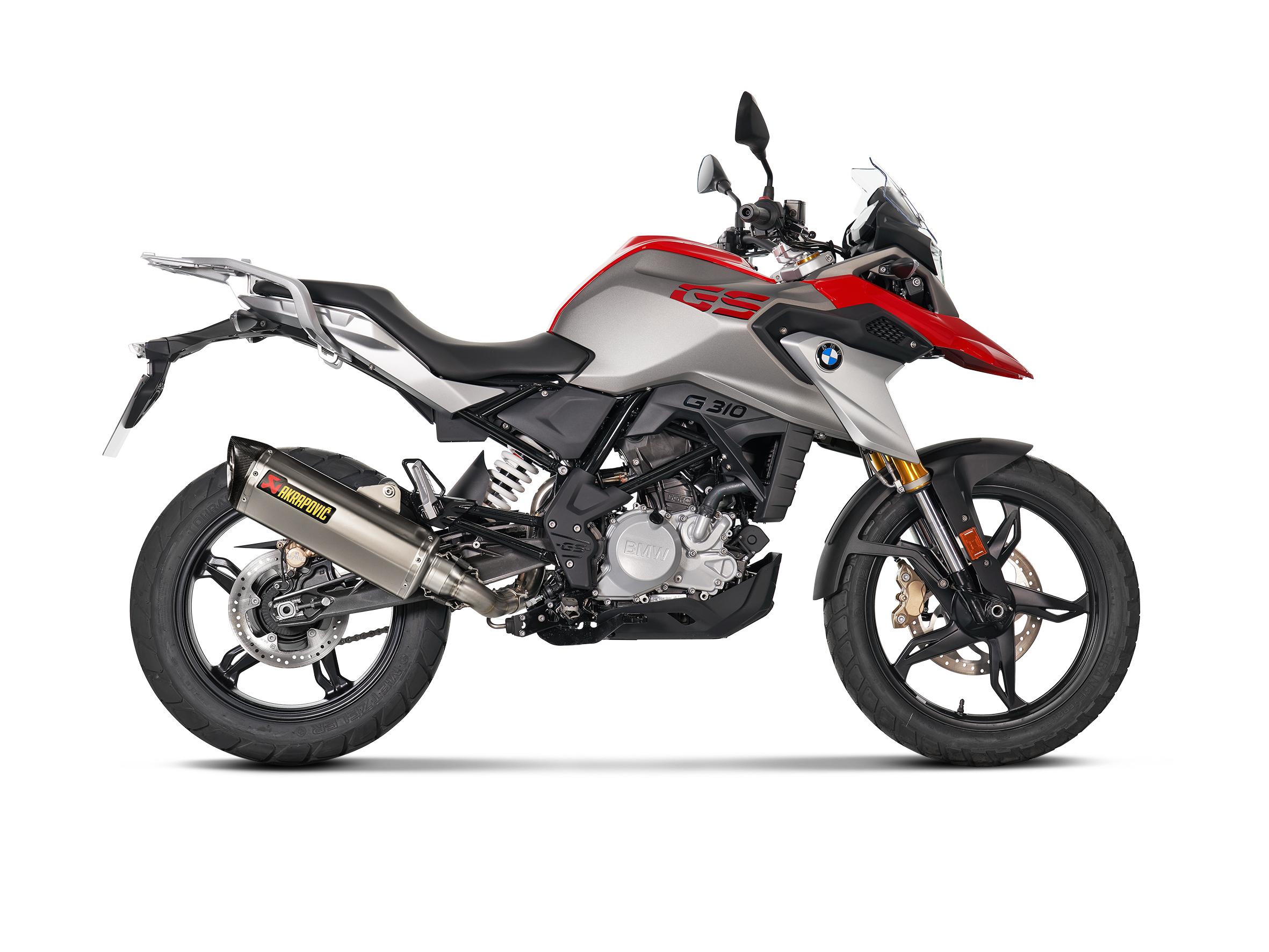 AKRAPOVIC SCARICO COMPLETO ACCIAIO INOX RACING BMW G 310 GS / R 2017-24 - AKRAPOVIC immagine 2