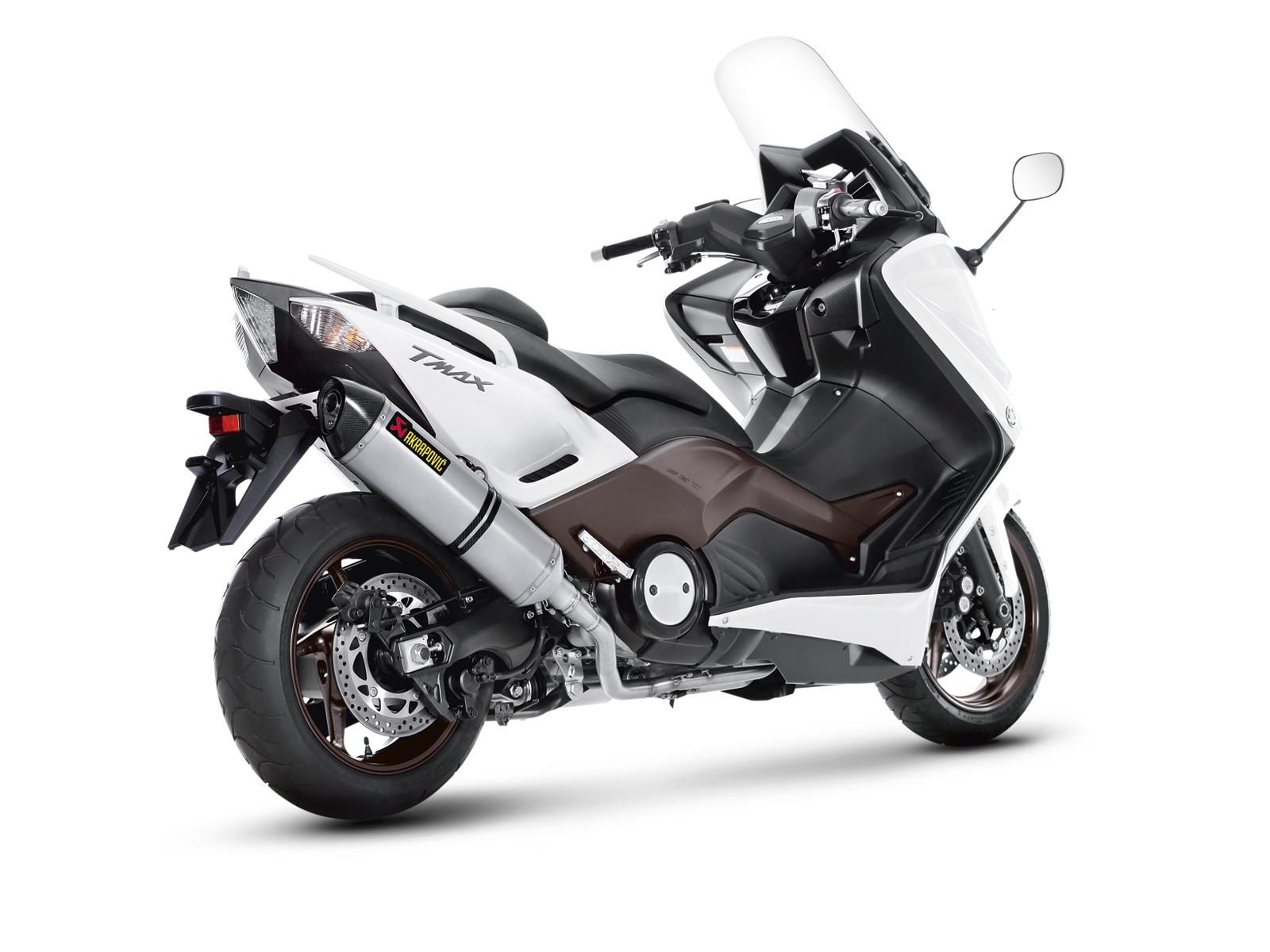 AKRAPOVIC TERMINALE TITANIO RACING YAMAHA TMAX 2008-16 - AKRAPOVIC immagine 3