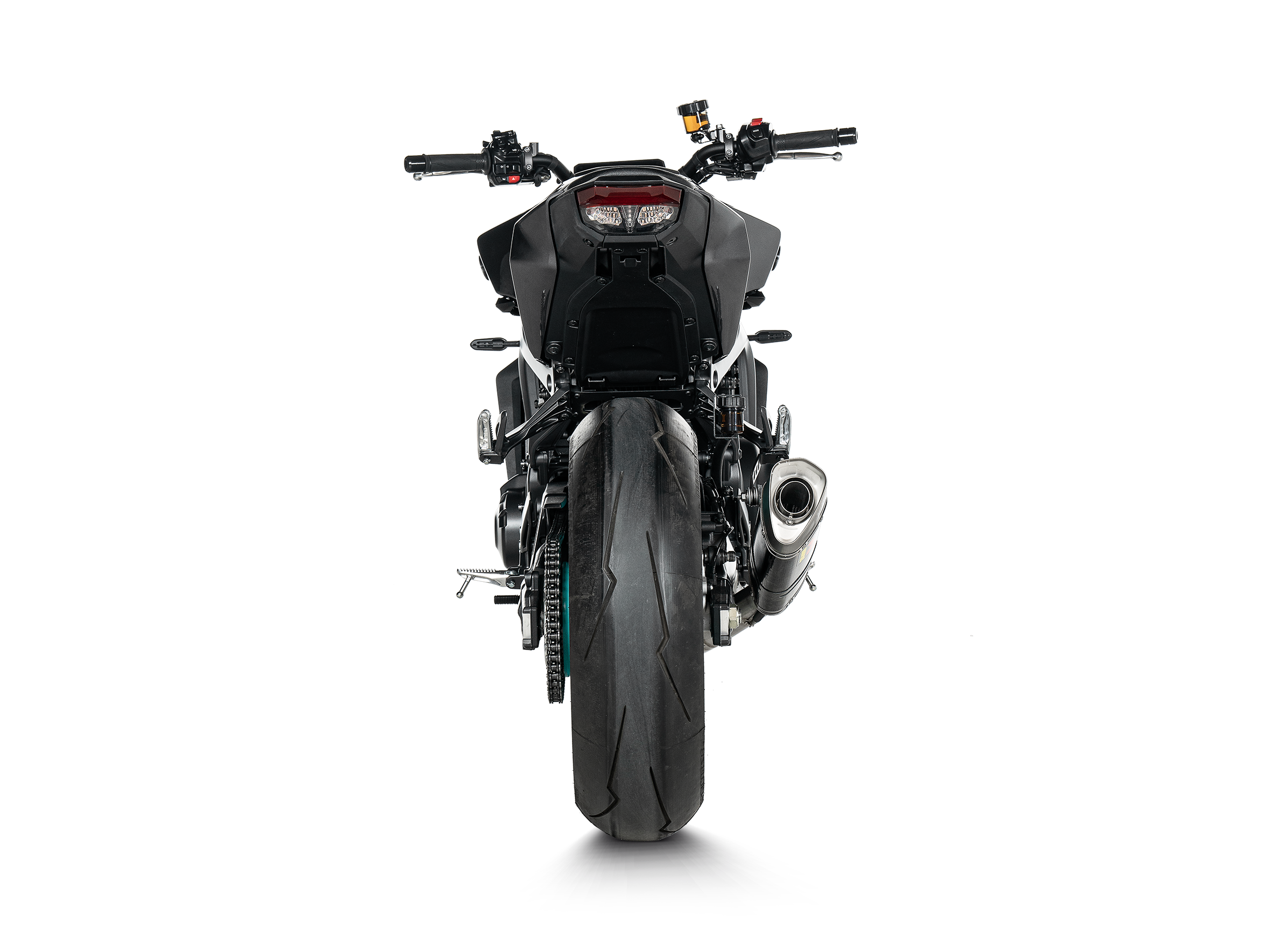 AKRAPOVIC TERMINALE CARBONIO RACING YAMAHA MT 09 / FZ 09 2024-26 - AKRAPOVIC immagine 4