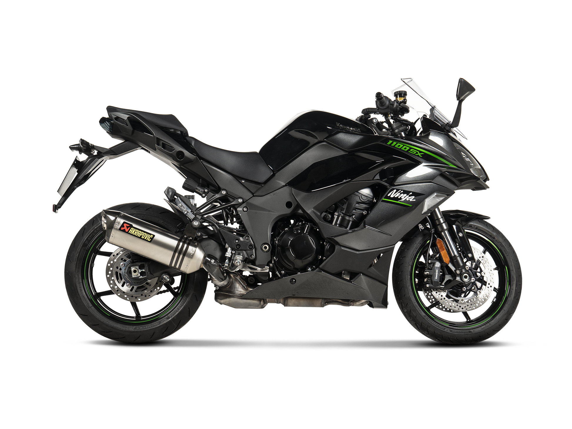 AKRAPOVIC TERMINALE TITANIO KAWASAKI NINJA 1000SX 2020-26 - AKRAPOVIC immagine 5