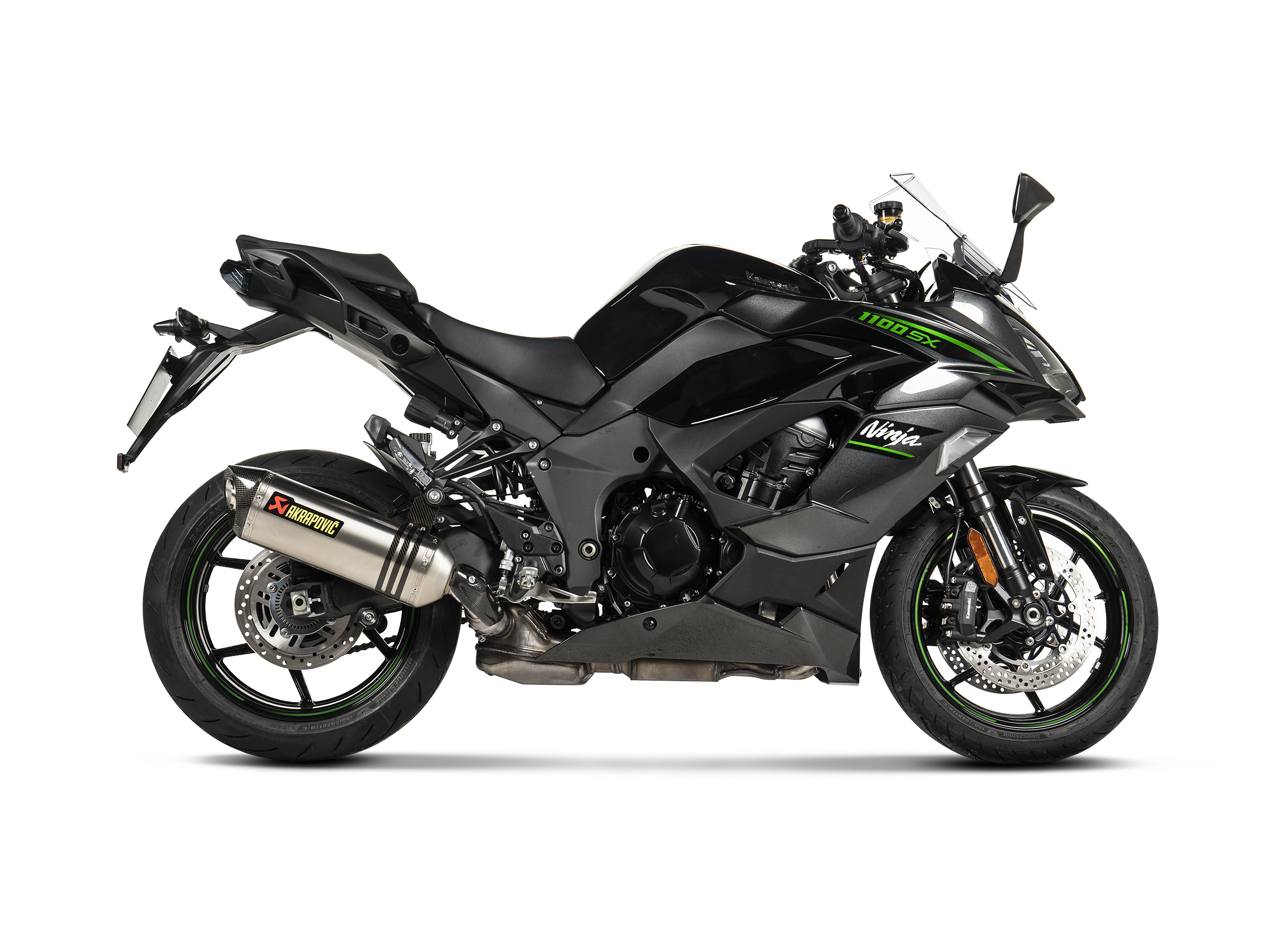 AKRAPOVIC TERMINALE TITANIO KAWASAKI NINJA 1000SX 2020-26 - AKRAPOVIC immagine 5
