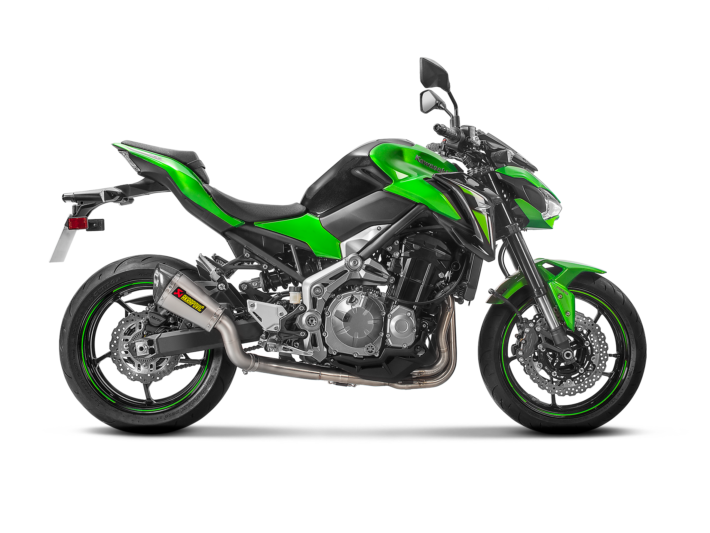 AKRAPOVIC COLLETTORI SCARICO ACCIAIO INOX RACING KAWASAKI Z900 2017-19 - AKRAPOVIC immagine 3