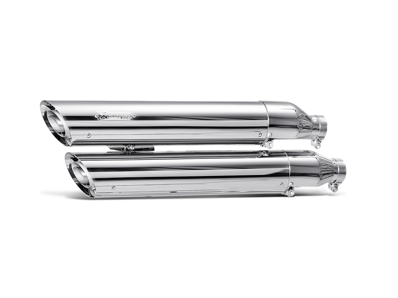 AKRAPOVIC TERMINALE CROMATO HARLEY-DAVIDSON DYNA VARI MODELLI 2008-16 - AKRAPOVIC immagine 2