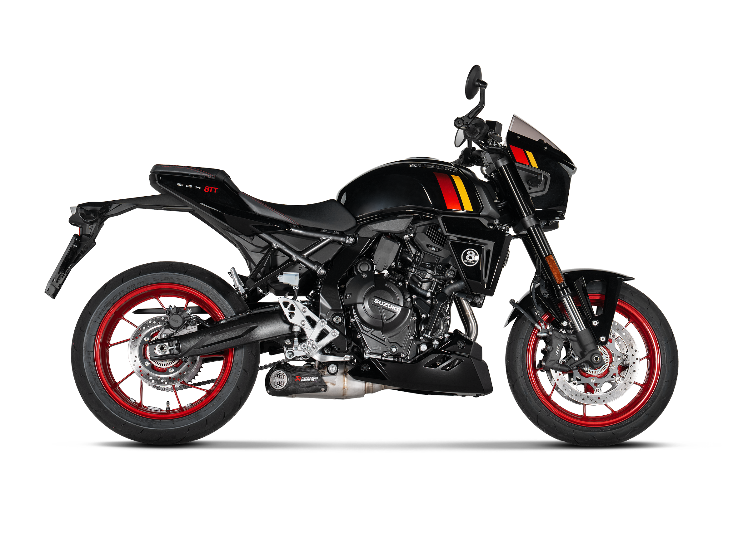 AKRAPOVIC TERMINALE ACCIAIO INOX OMOLOGATO SUZUKI GSX 8S / 8R 2022-26 - AKRAPOVIC immagine 5