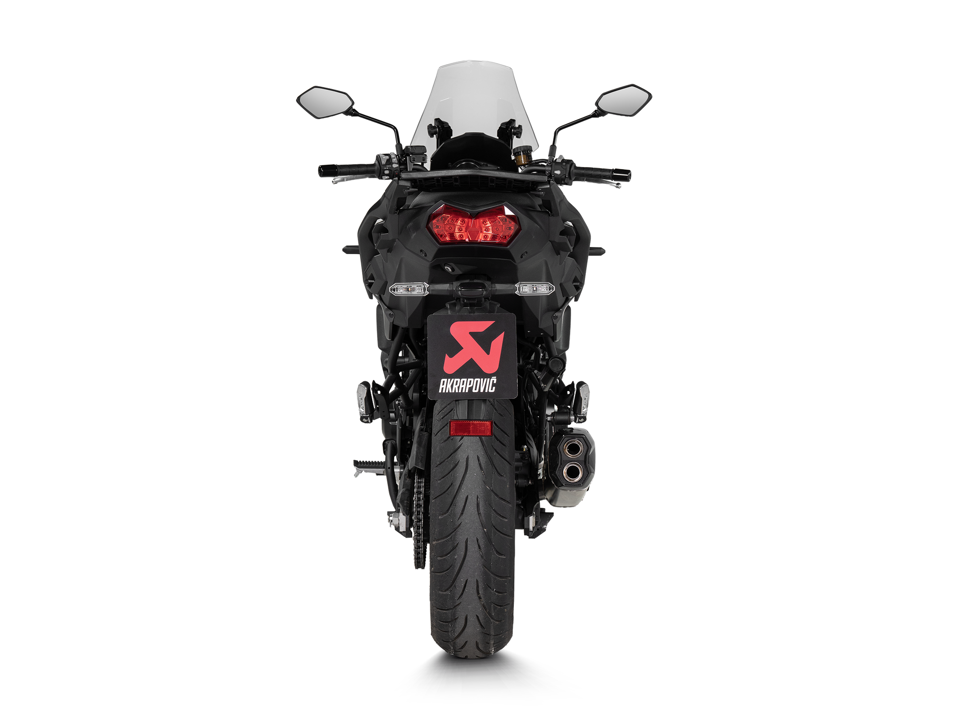 AKRAPOVIC PARACALORE CARBONIO OMOLOGATO KAWASAKI VERSYS 1100 2025-26 - AKRAPOVIC immagine 4