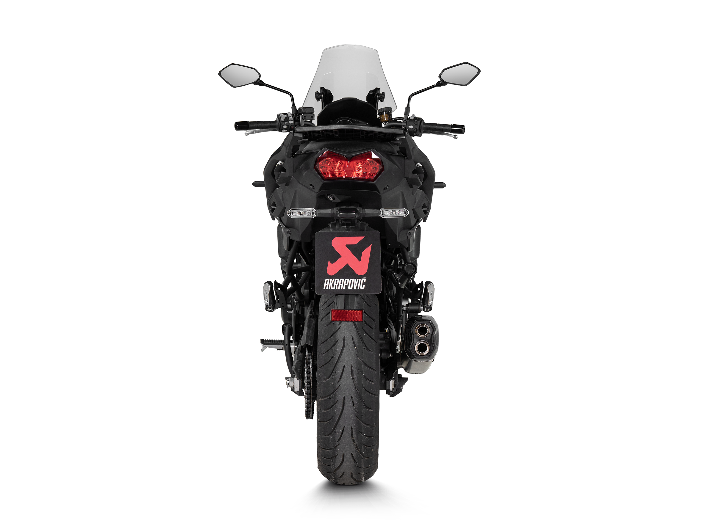 AKRAPOVIC PARACALORE CARBONIO OMOLOGATO KAWASAKI VERSYS 1100 2025-26 - AKRAPOVIC immagine 4