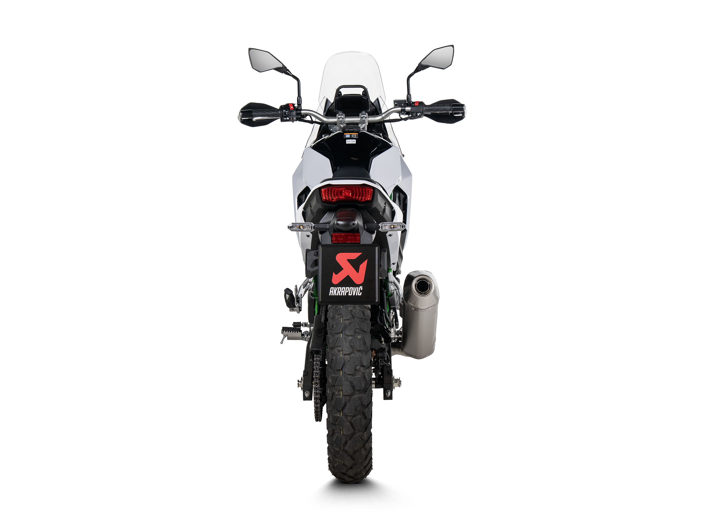 AKRAPOVIC TERMINALE TITANIO KAWASAKI KLE 500 2026 - AKRAPOVIC immagine 4