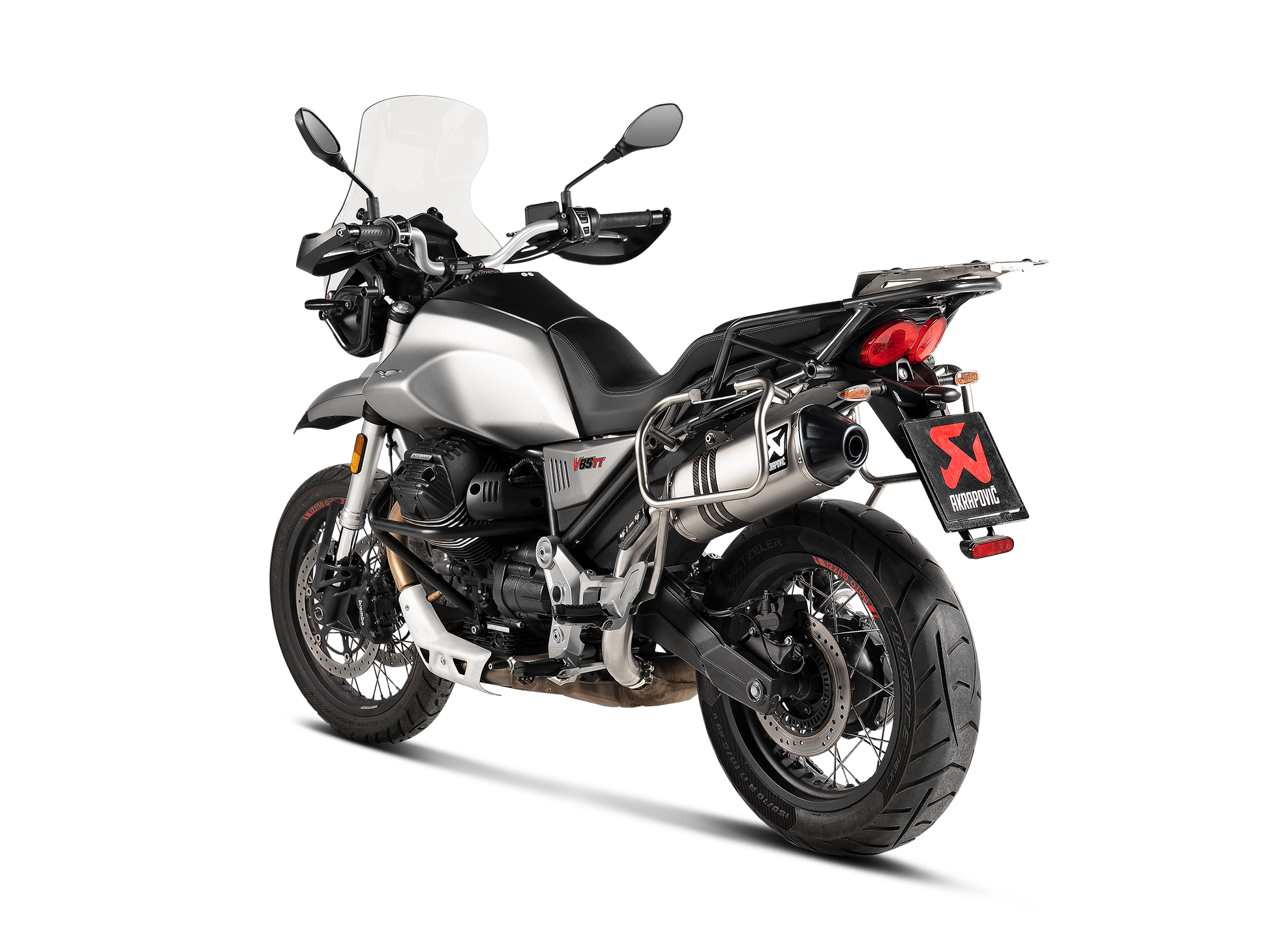 AKRAPOVIC TERMINALE TITANIO MOTO GUZZI V85 TT 2021-24 - AKRAPOVIC immagine 3
