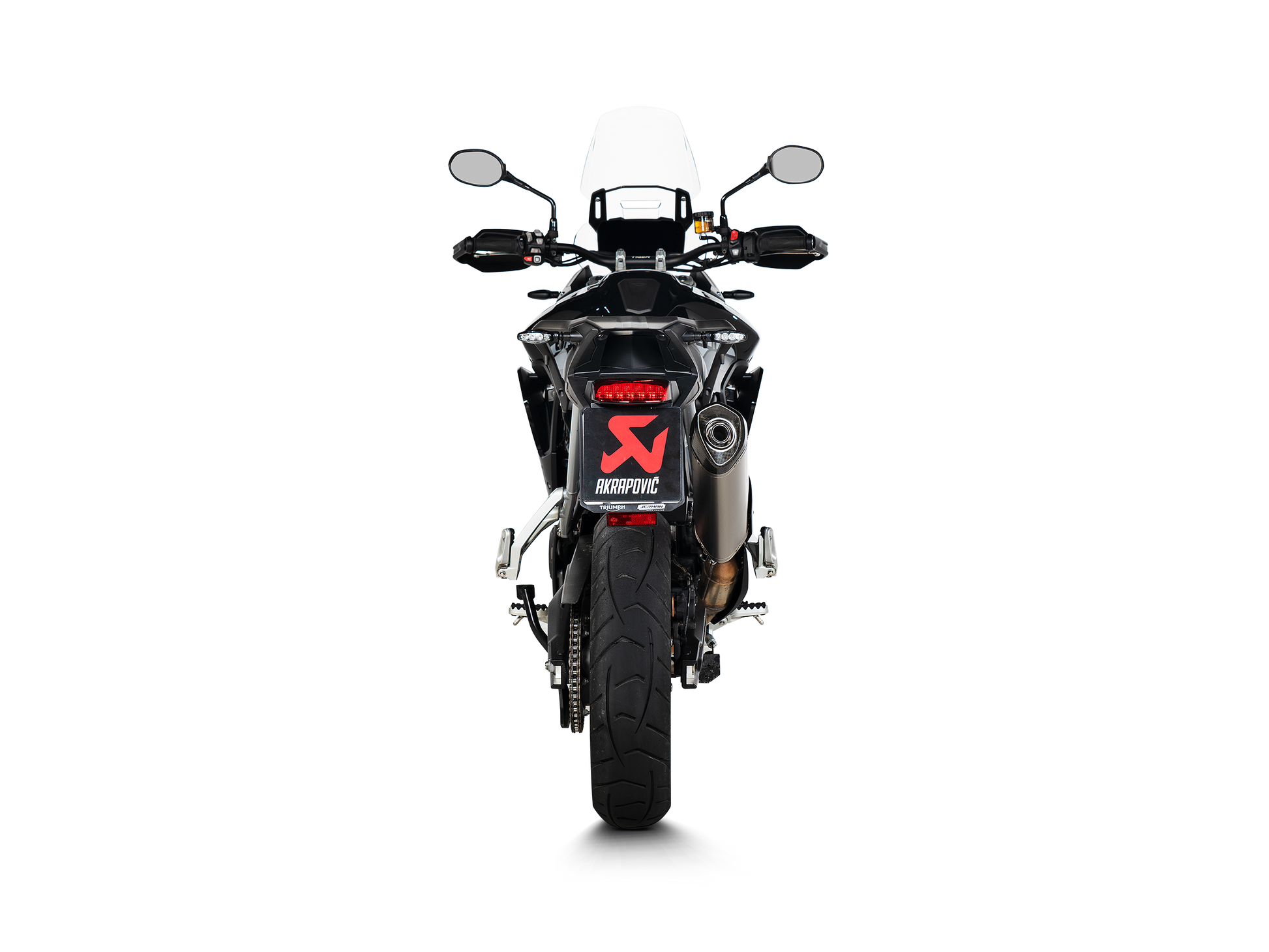 AKRAPOVIC TERMINALE TITANIO TRIUMPH TIGER 850 / 900 2020-24 - AKRAPOVIC immagine 4