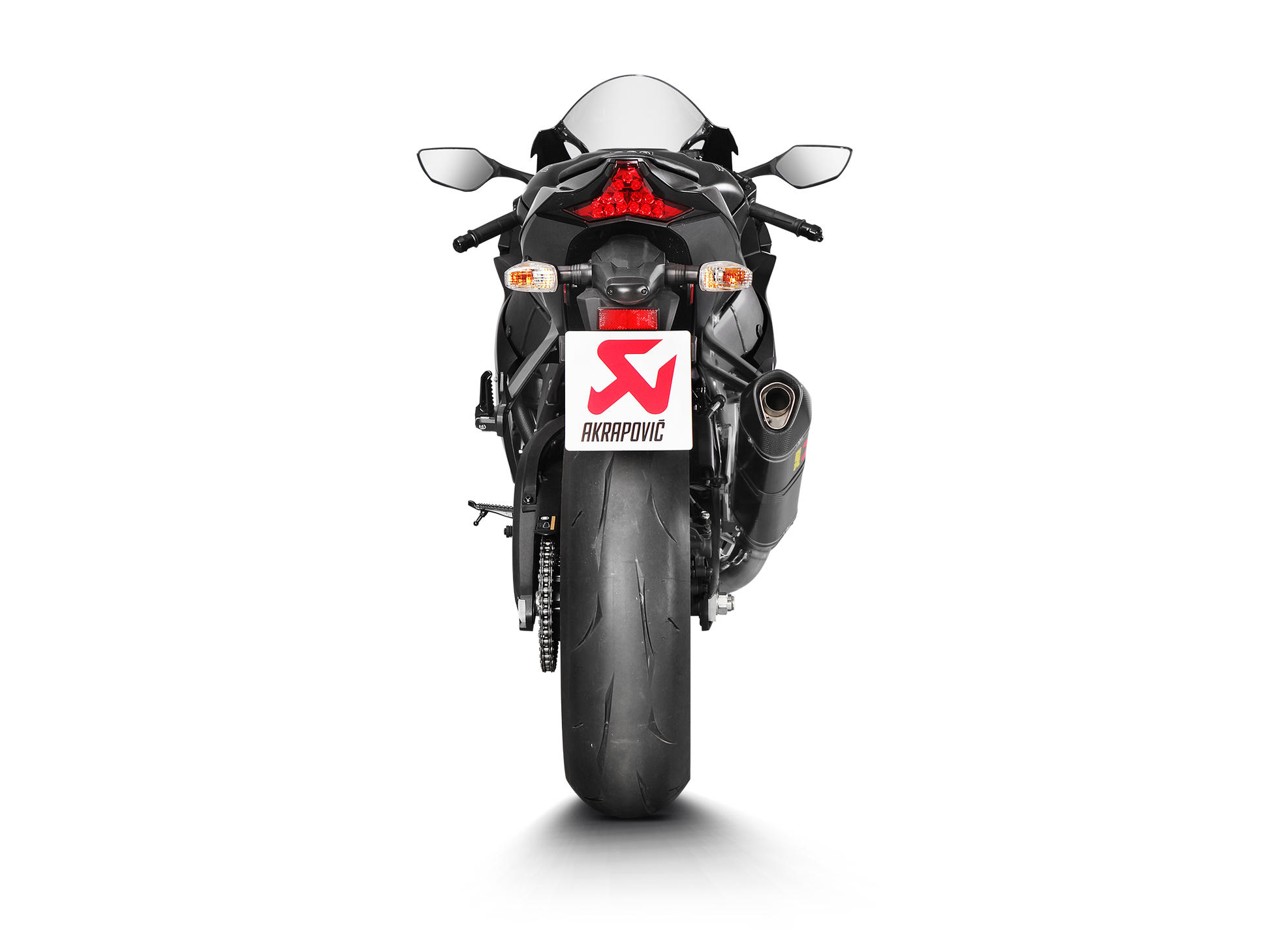 AKRAPOVIC TERMINALE CARBONIO RACING KAWASAKI NINJA ZX 10R / 10RR / SE 2016-20 - AKRAPOVIC immagine 7
