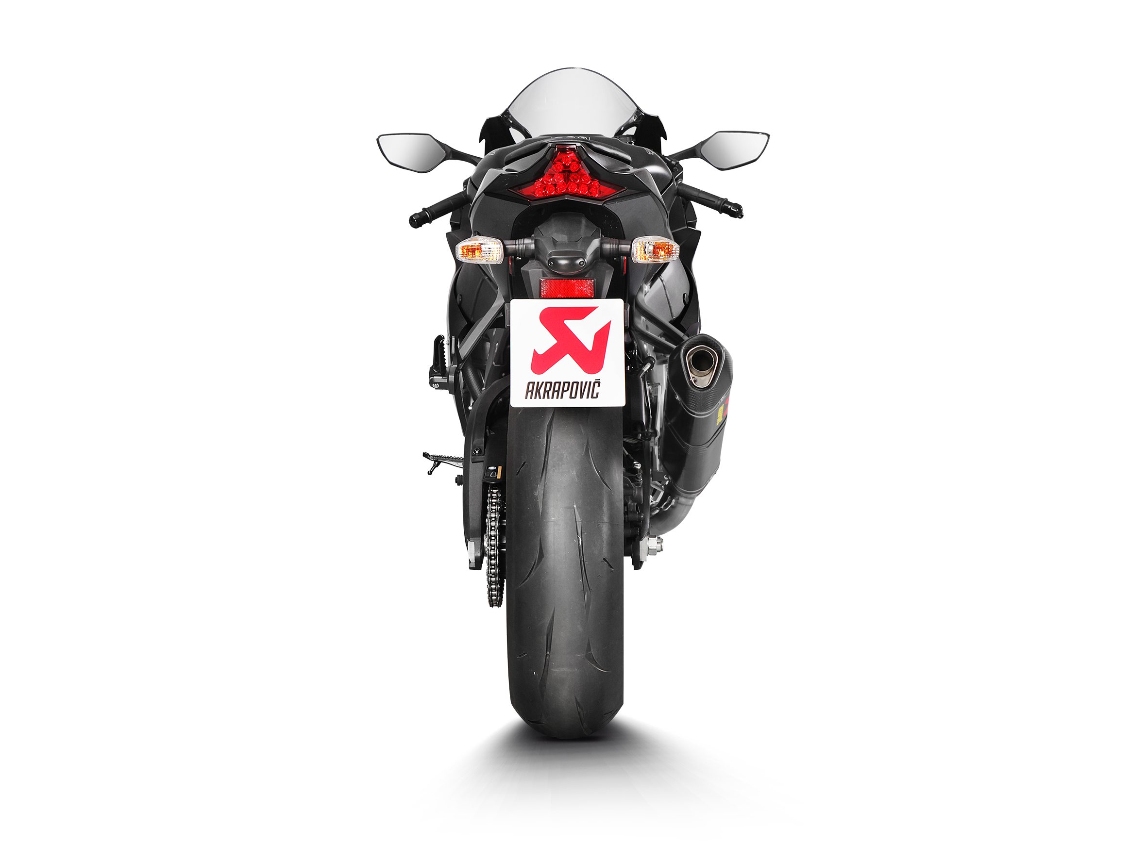 AKRAPOVIC TERMINALE CARBONIO RACING KAWASAKI NINJA ZX 10R / 10RR / SE 2016-20 - AKRAPOVIC immagine 7